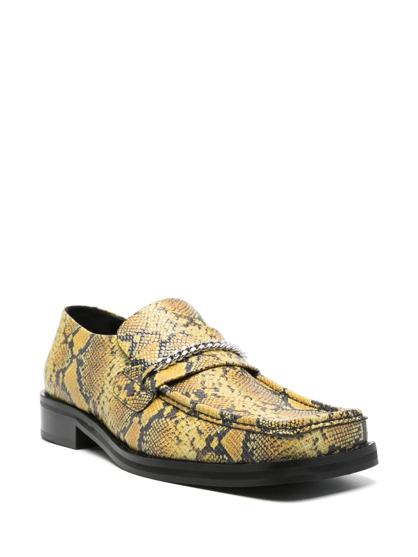 square-toe loafers