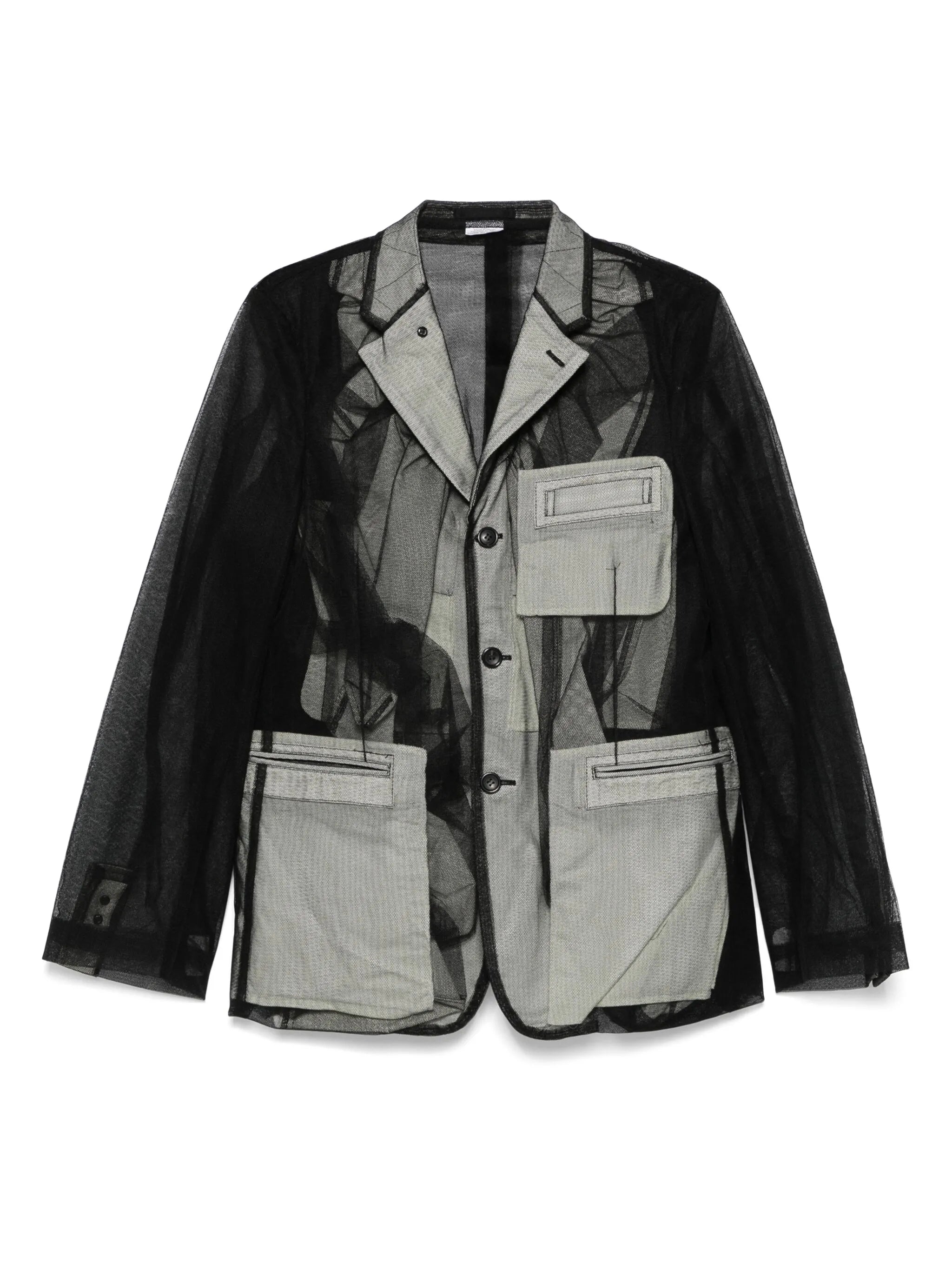 tulle blazer