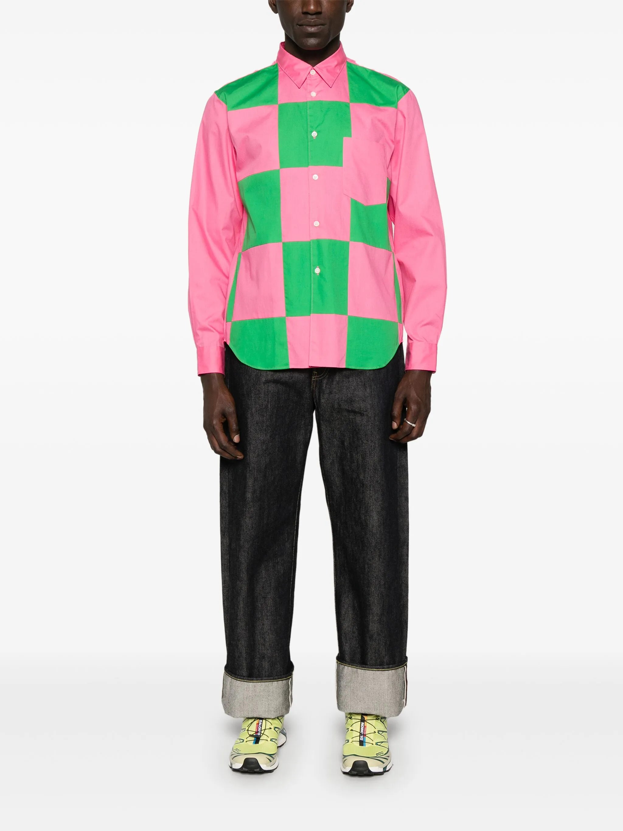 checked shirt