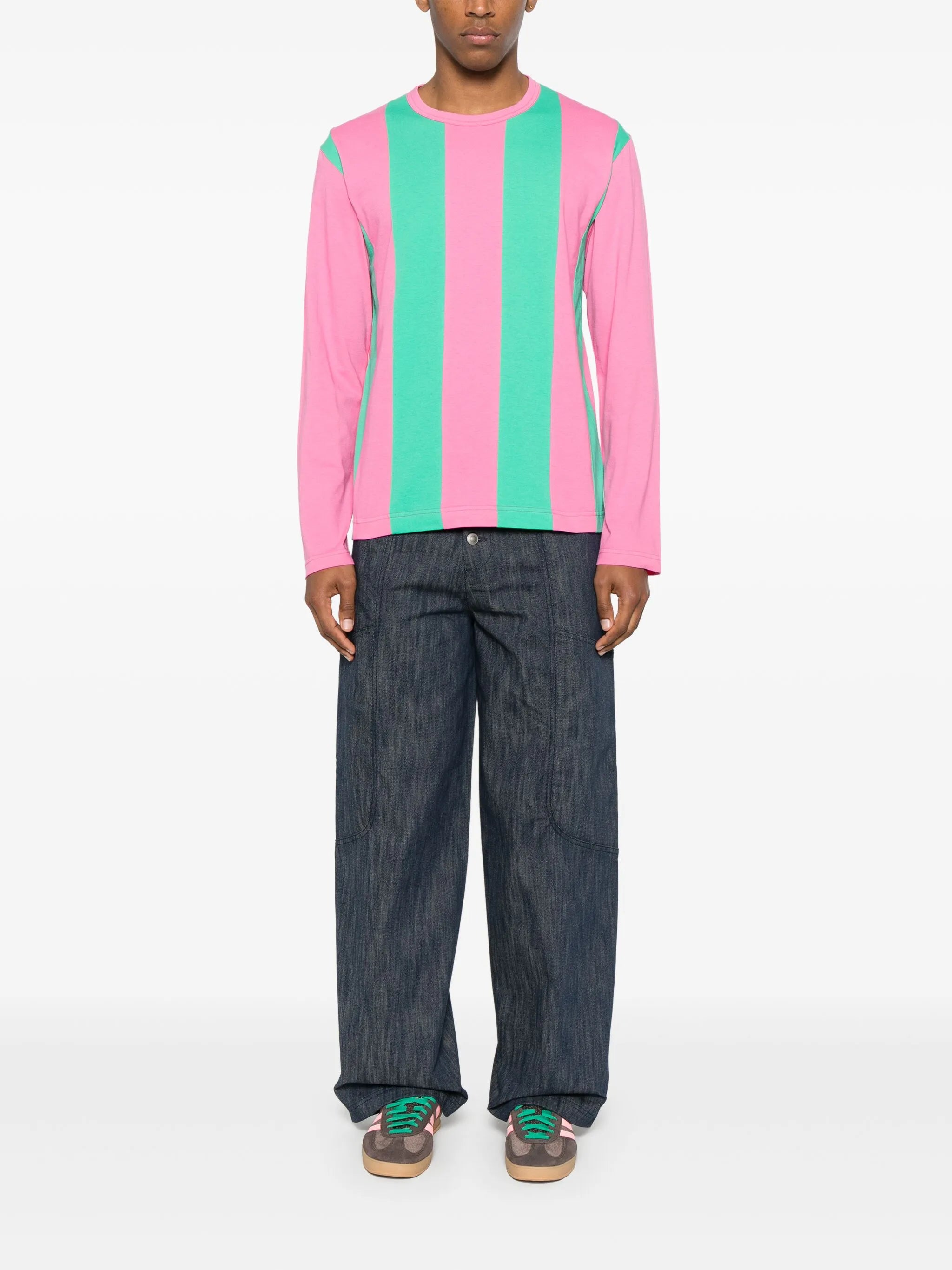 striped T-shirt