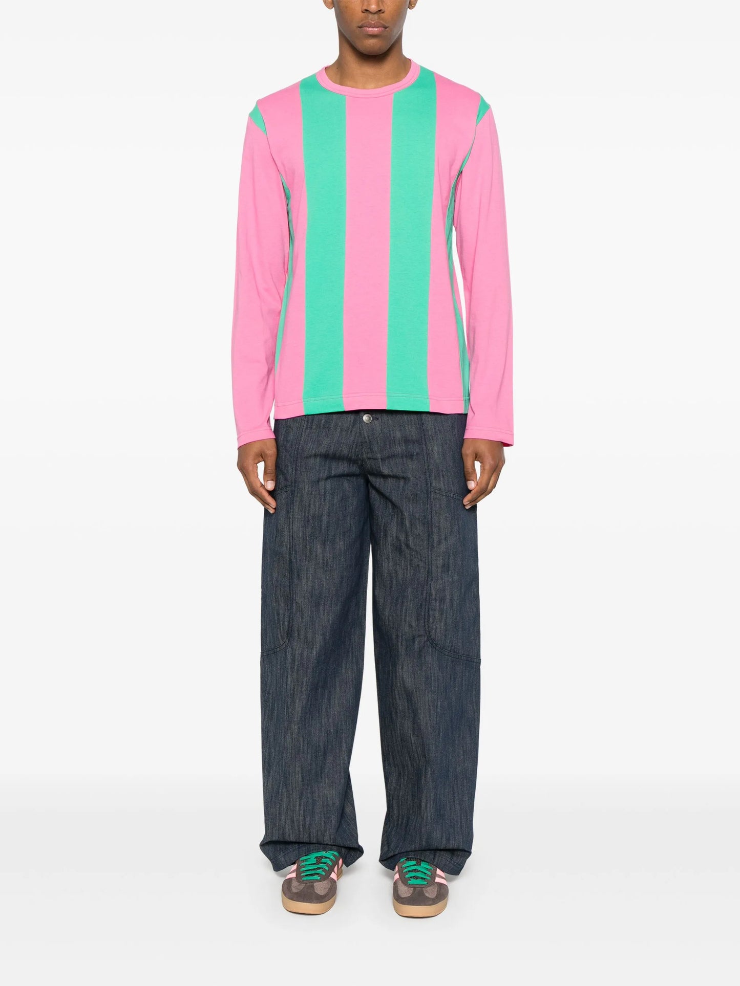 striped T-shirt