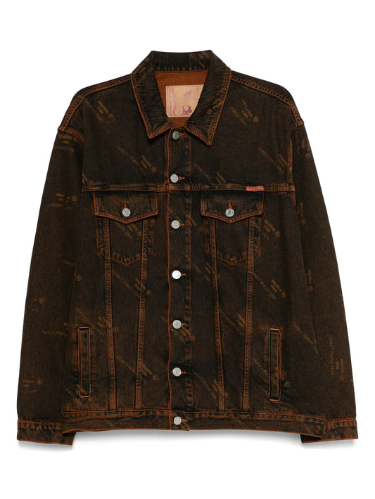 Oversized denim jacket