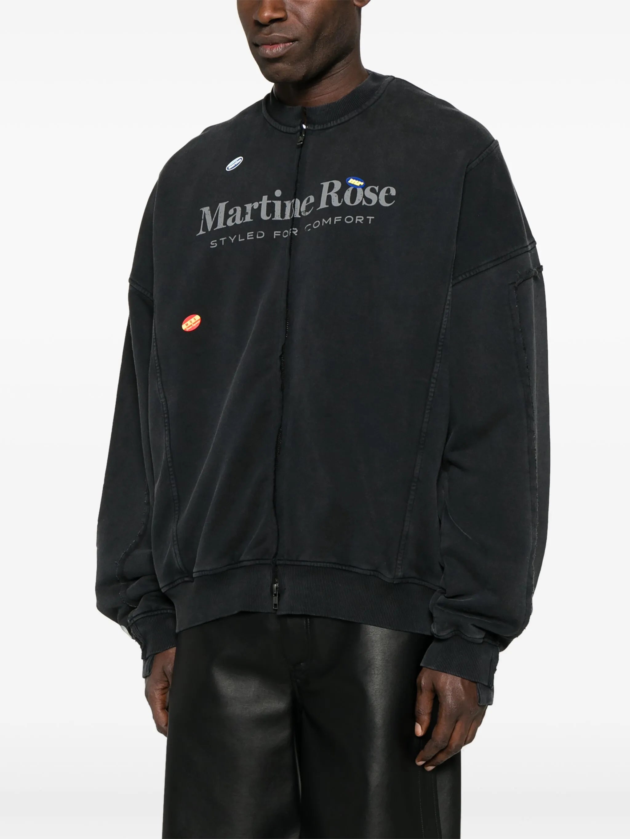 zip-up sweatshirt