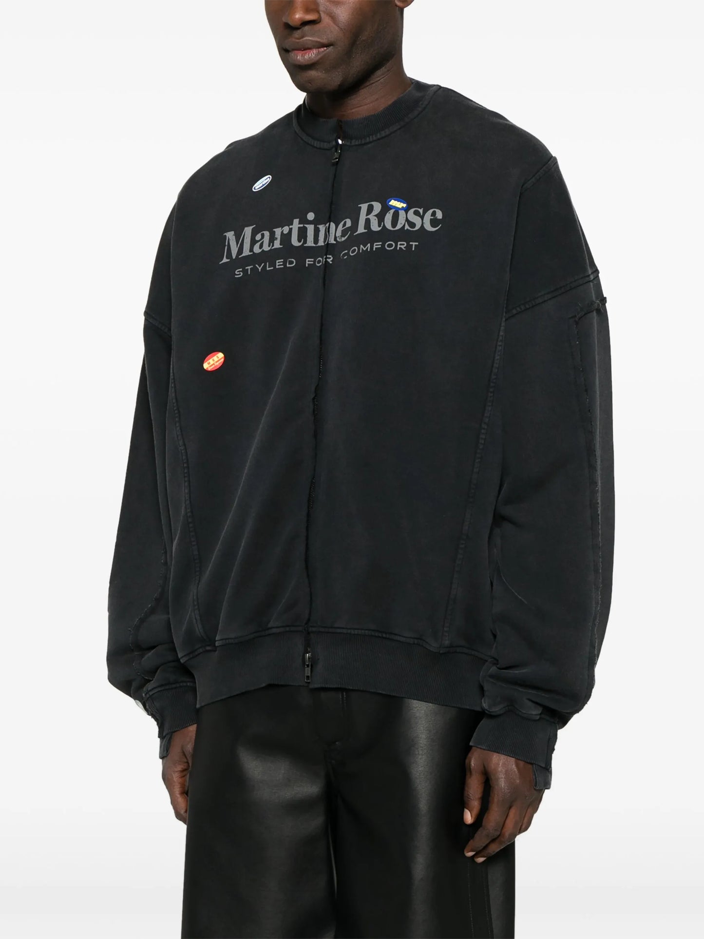 zip-up sweatshirt