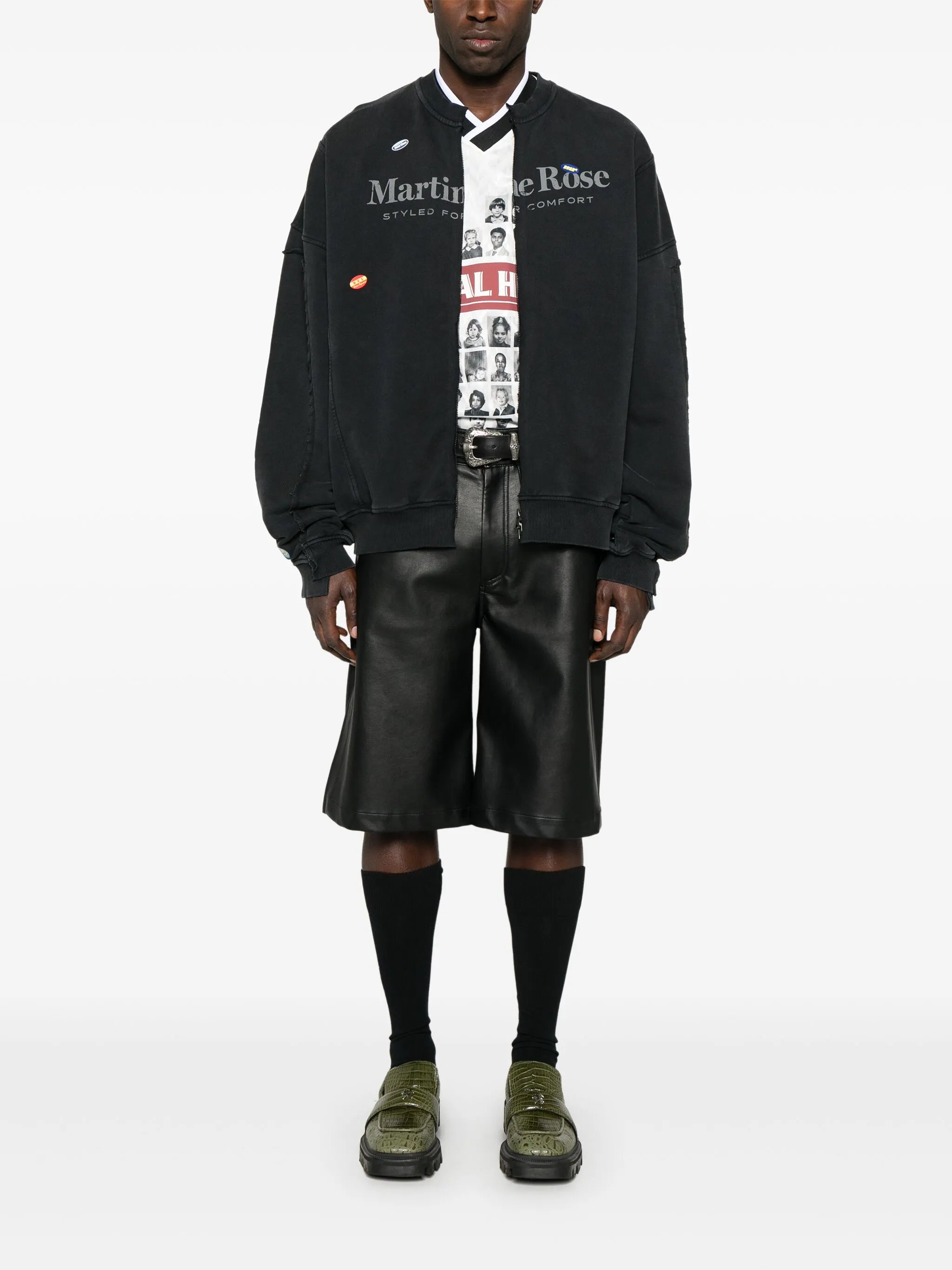 zip-up sweatshirt