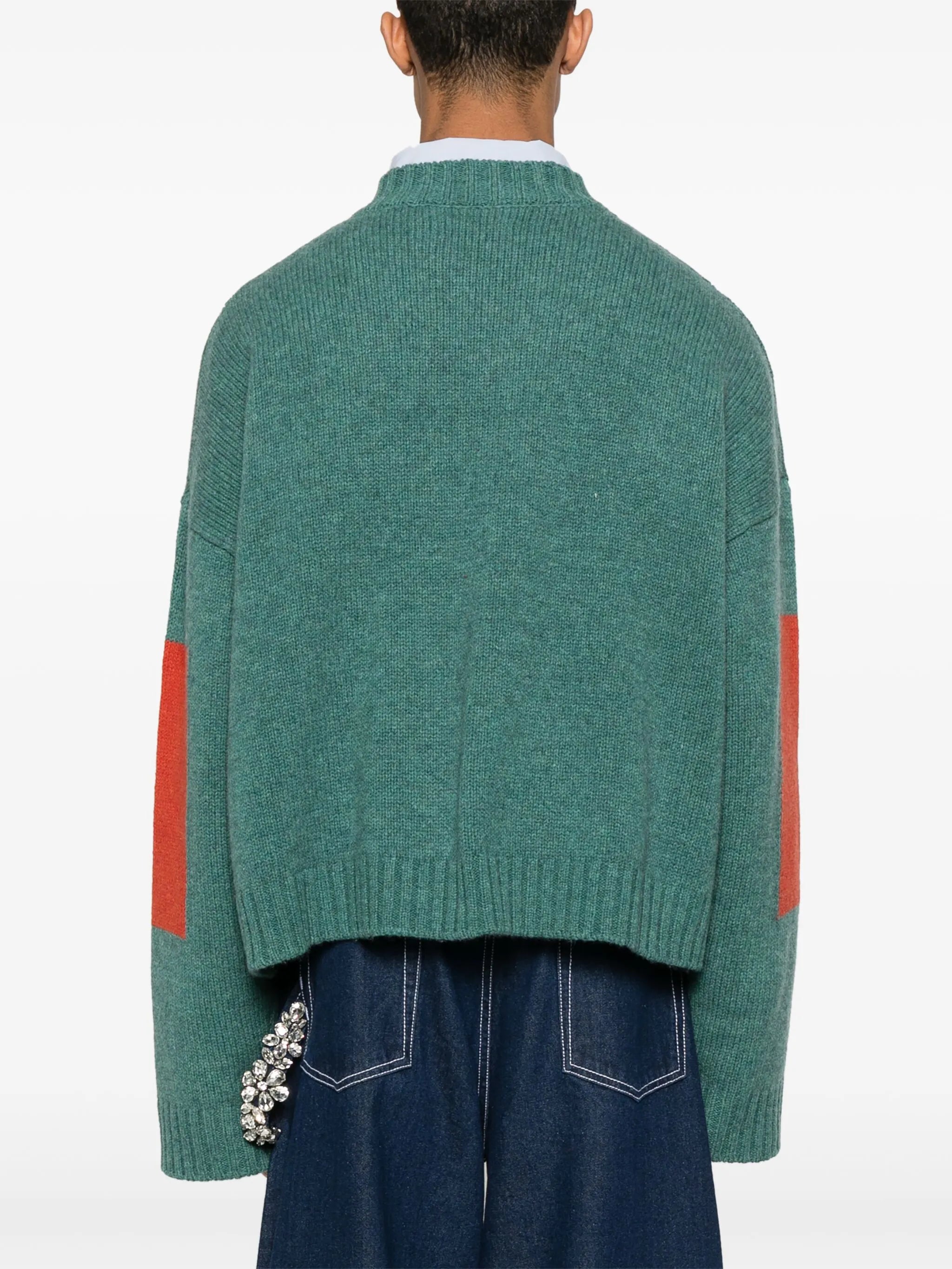 V-neck sweater