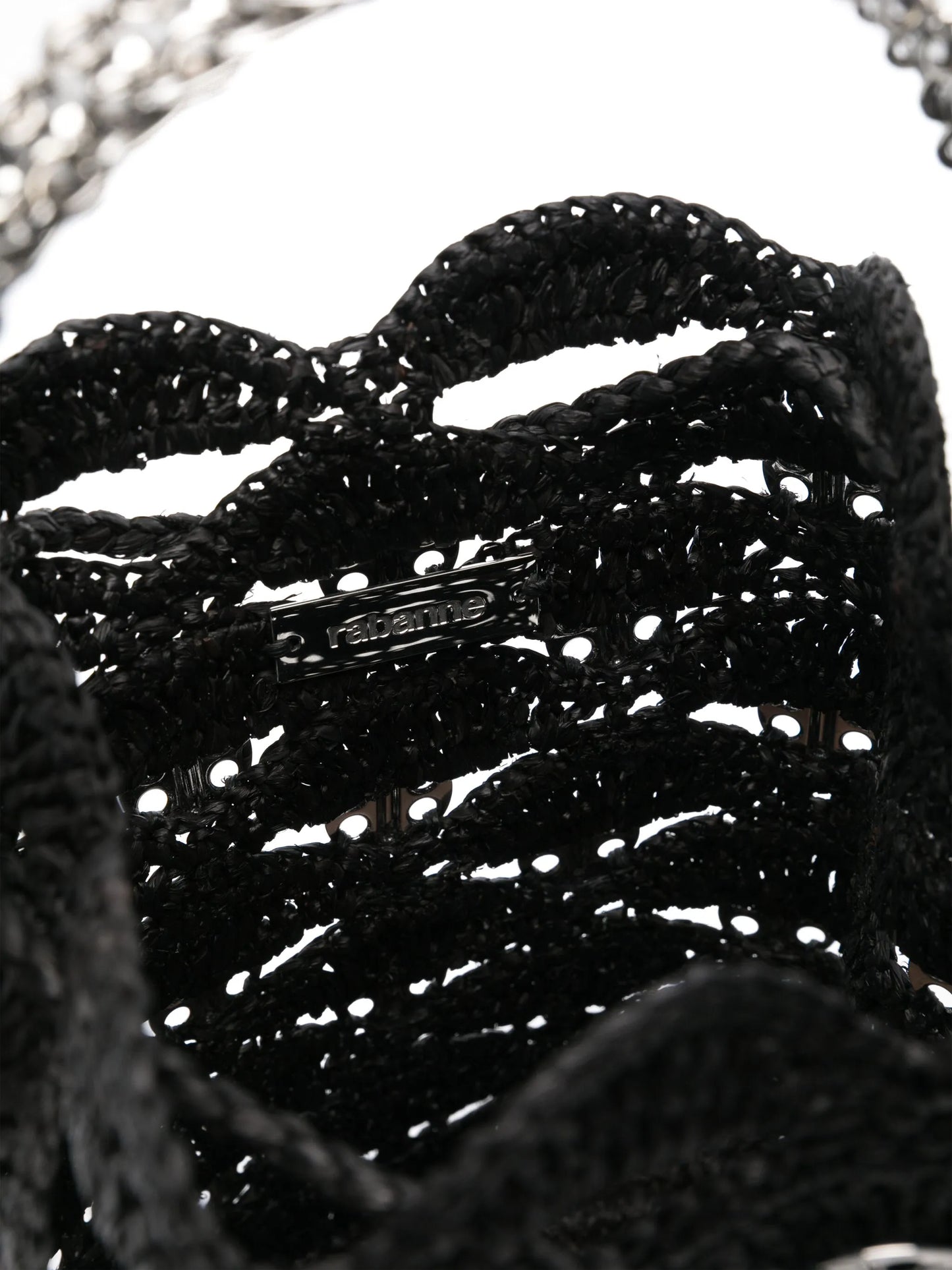 raffia bucket bag