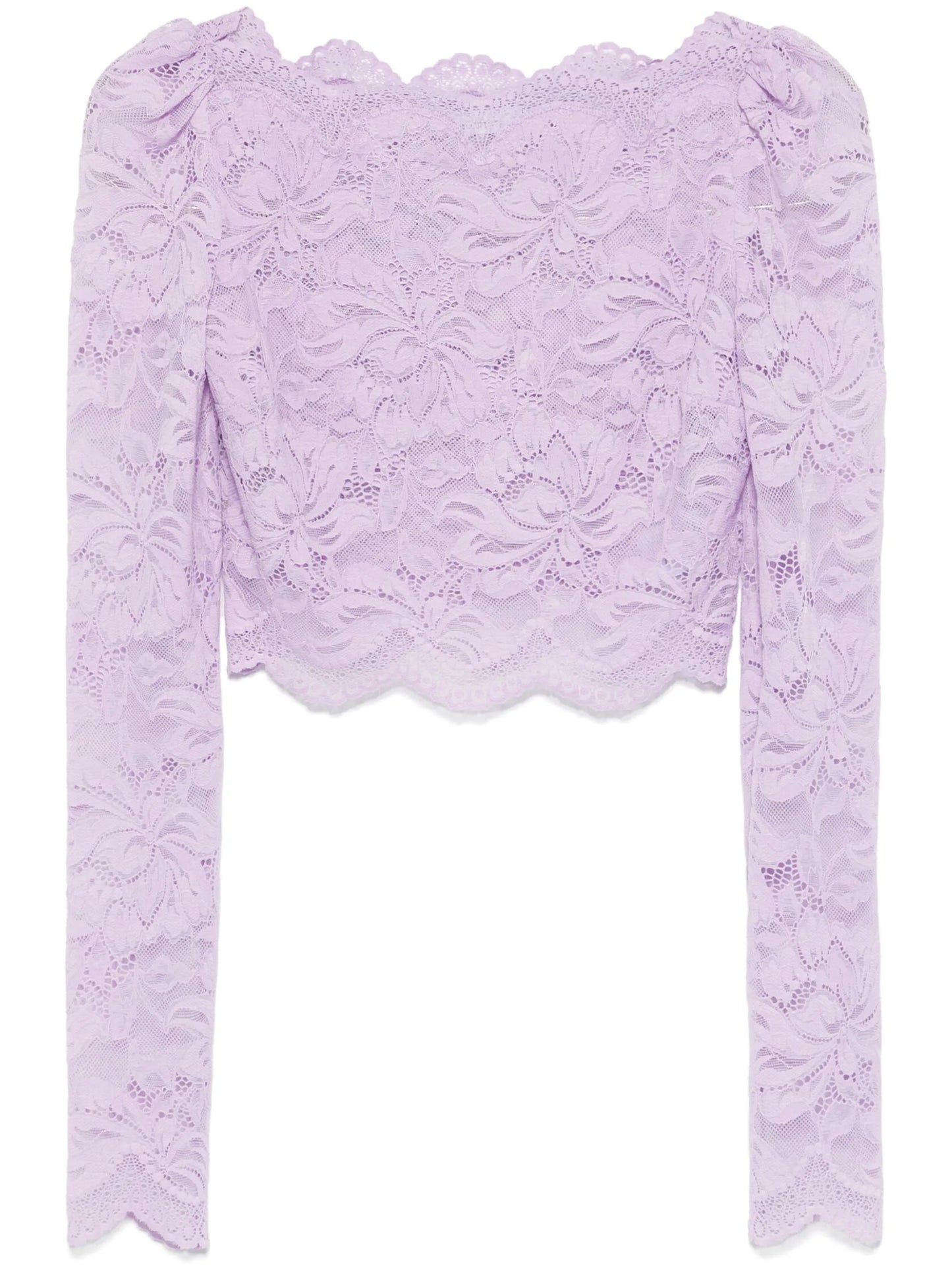 lace crop top