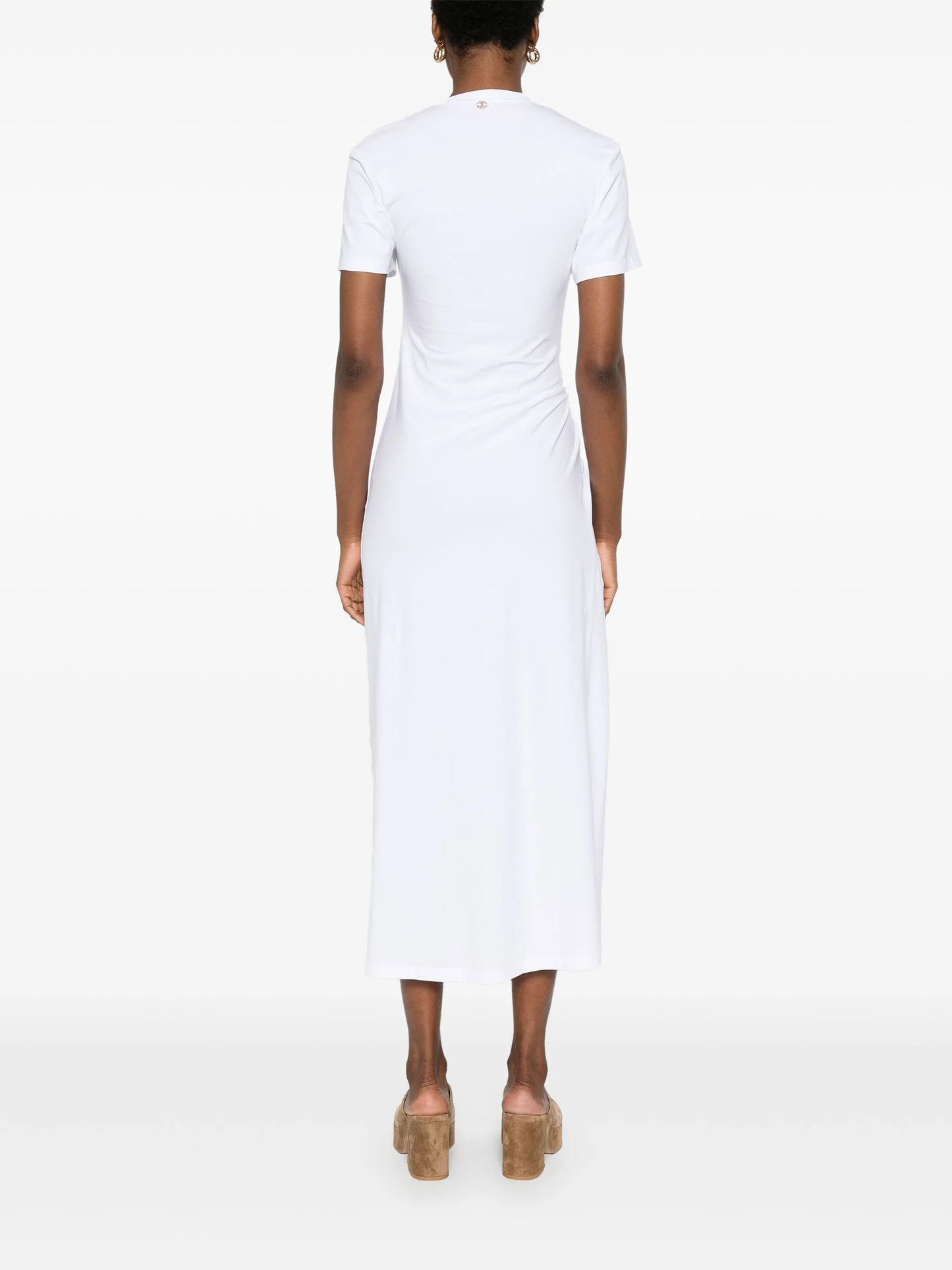 jersey midi dress