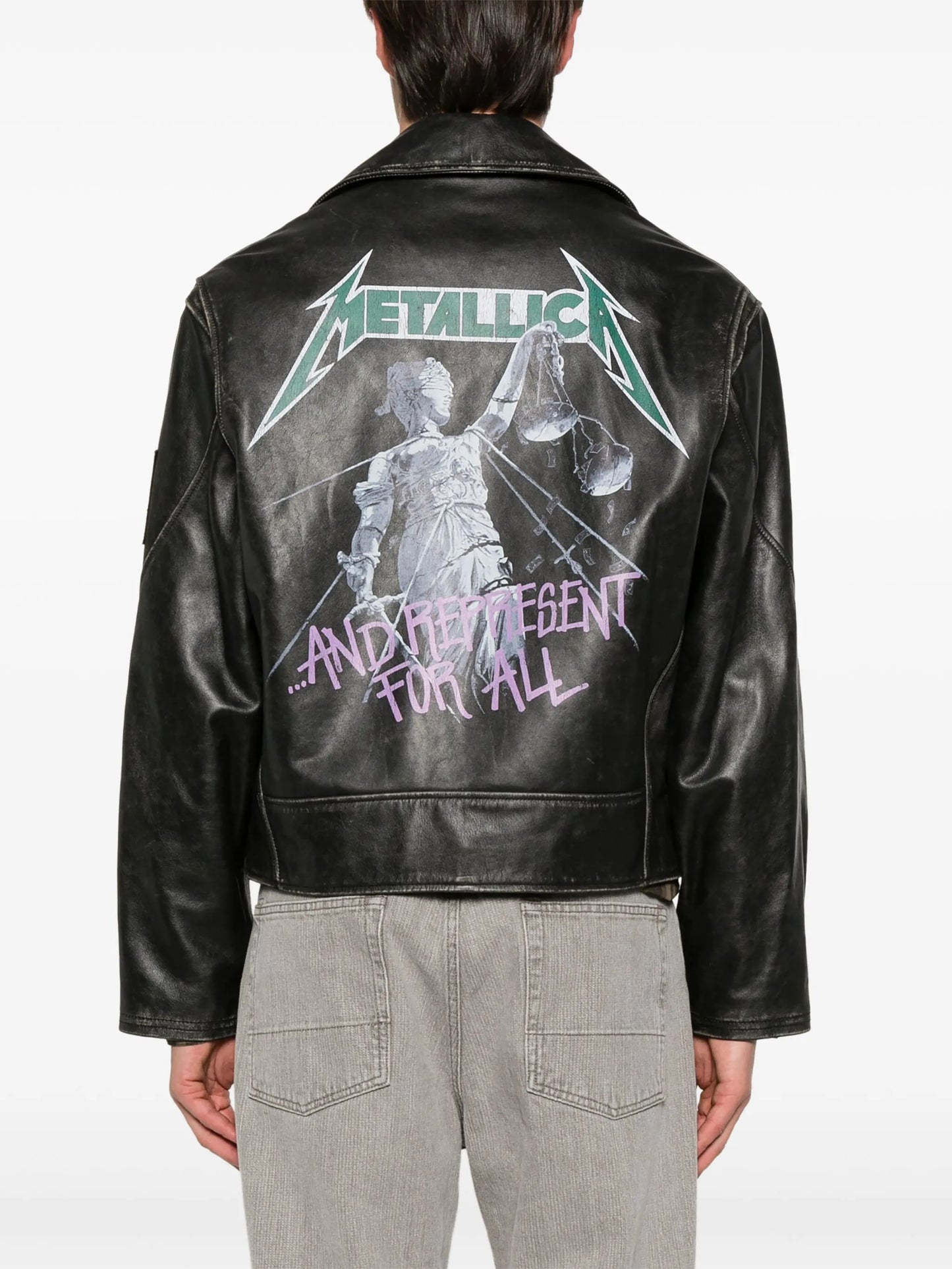 Metallica leather jacket