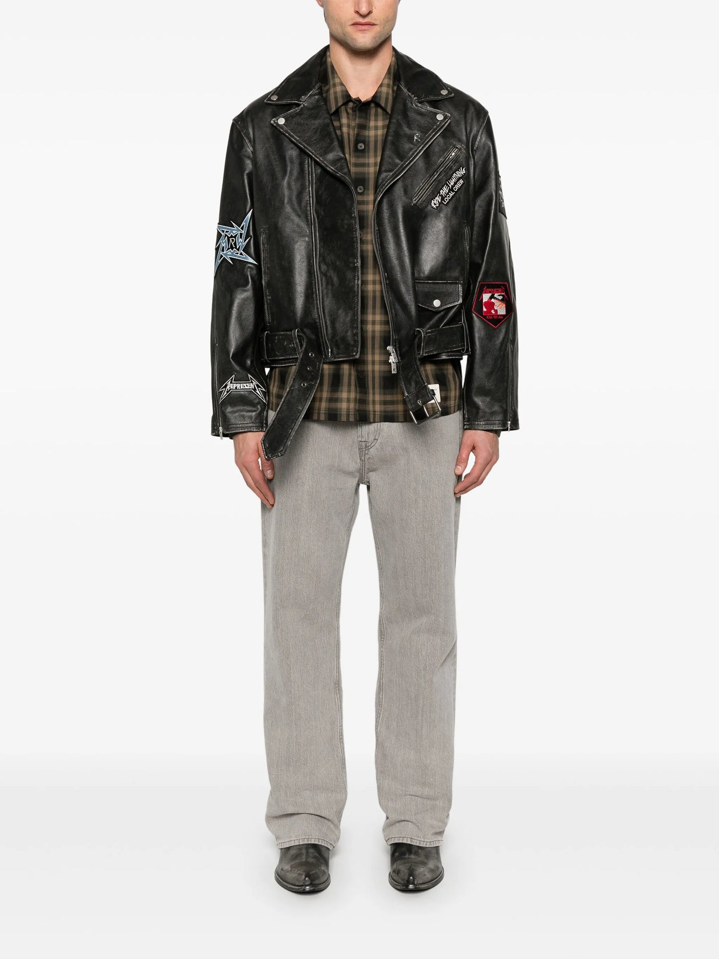 Metallica leather jacket