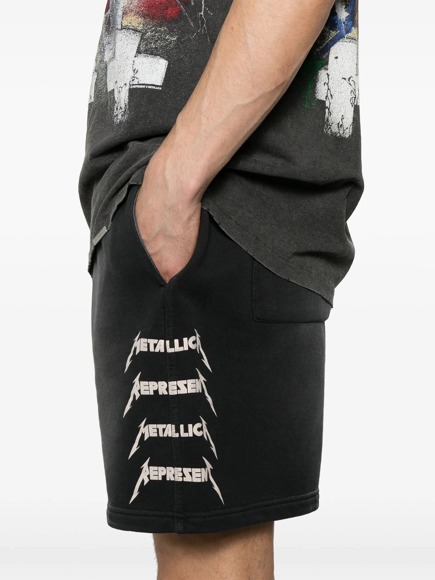 x Metallica 40 Year Anniversary shorts