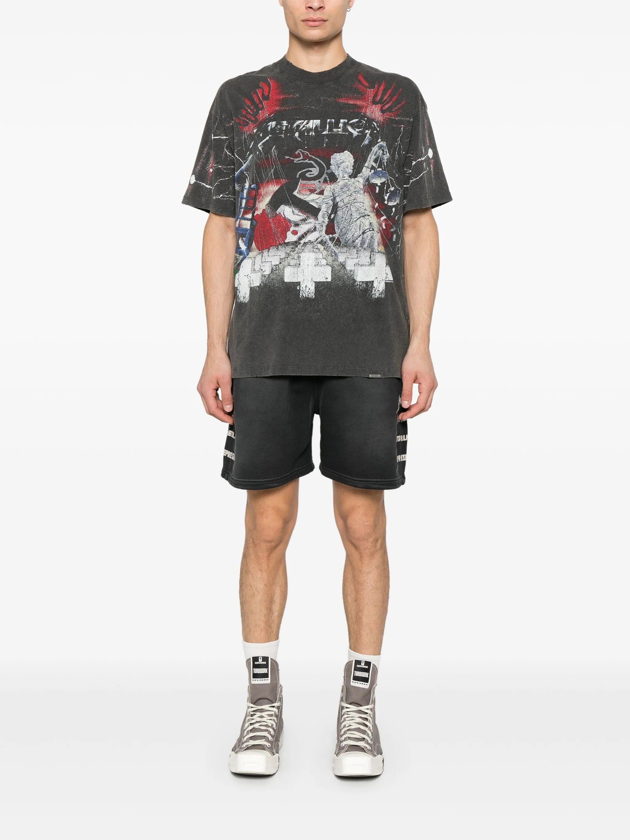 x Metallica 40 Year Anniversary shorts
