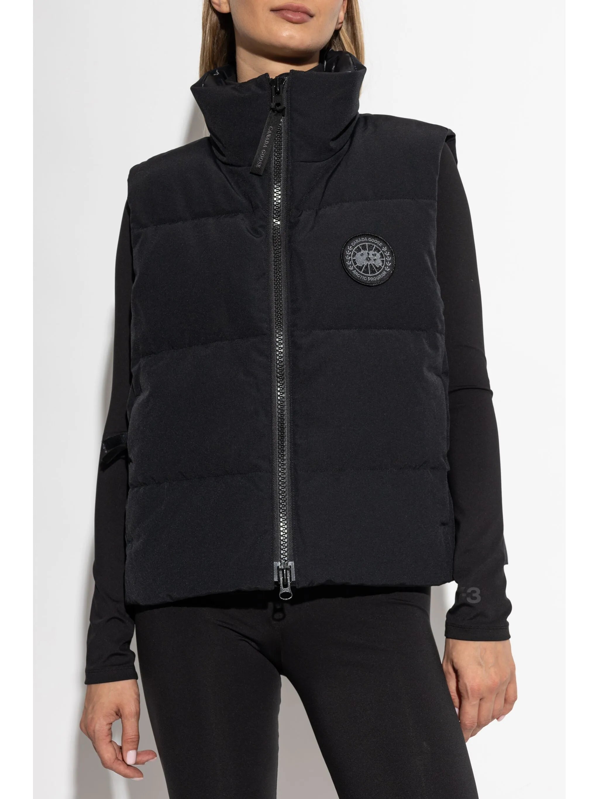 Grandview cropped vest