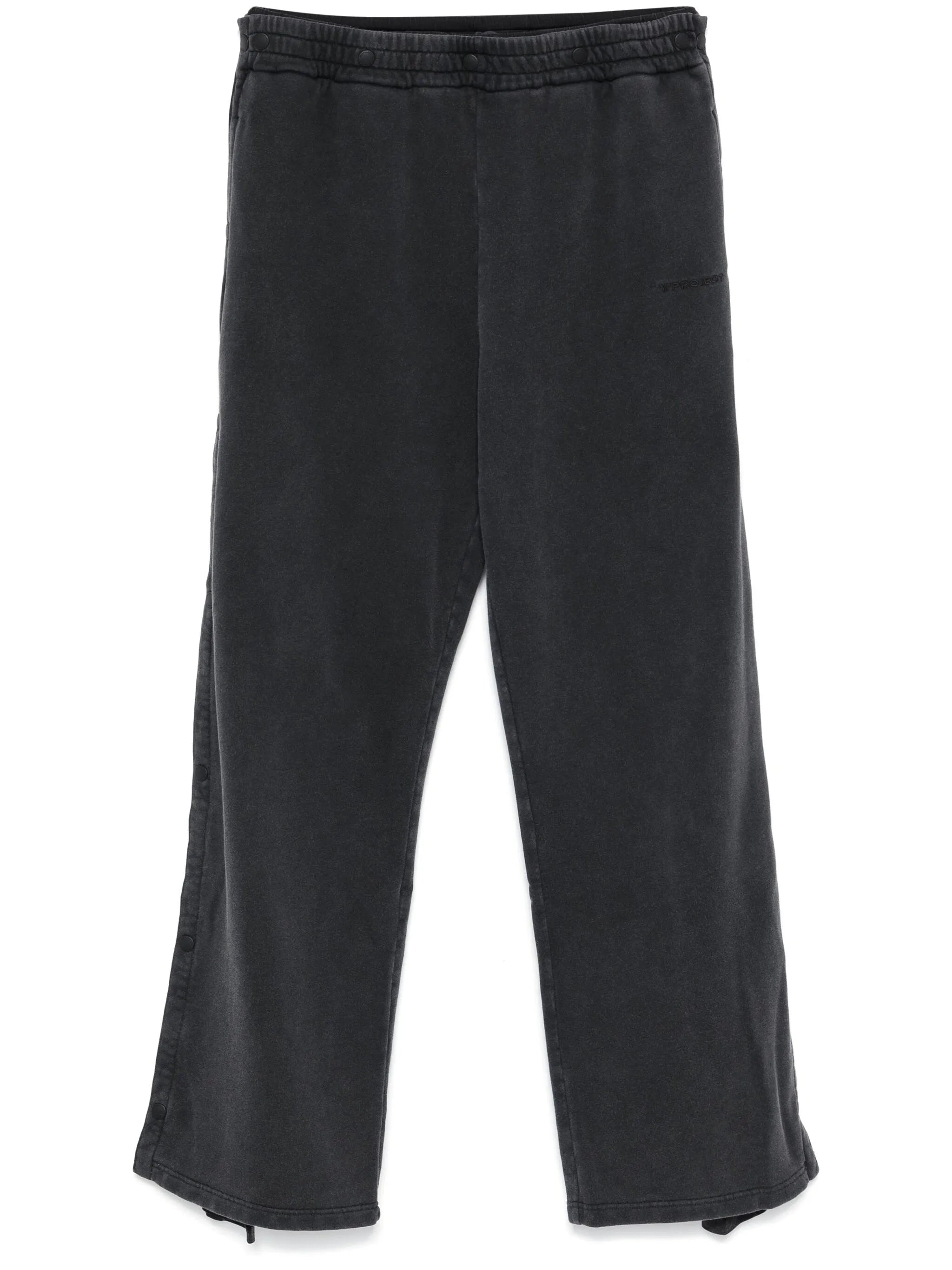 layered track pants