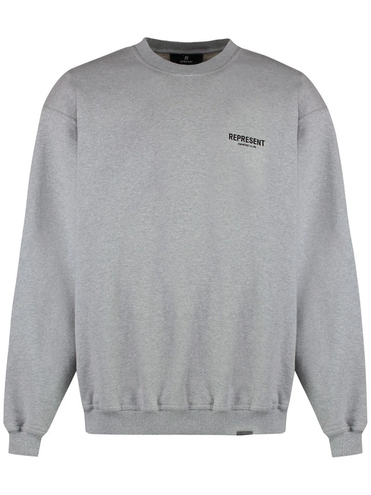 logo-printed sweatshirt