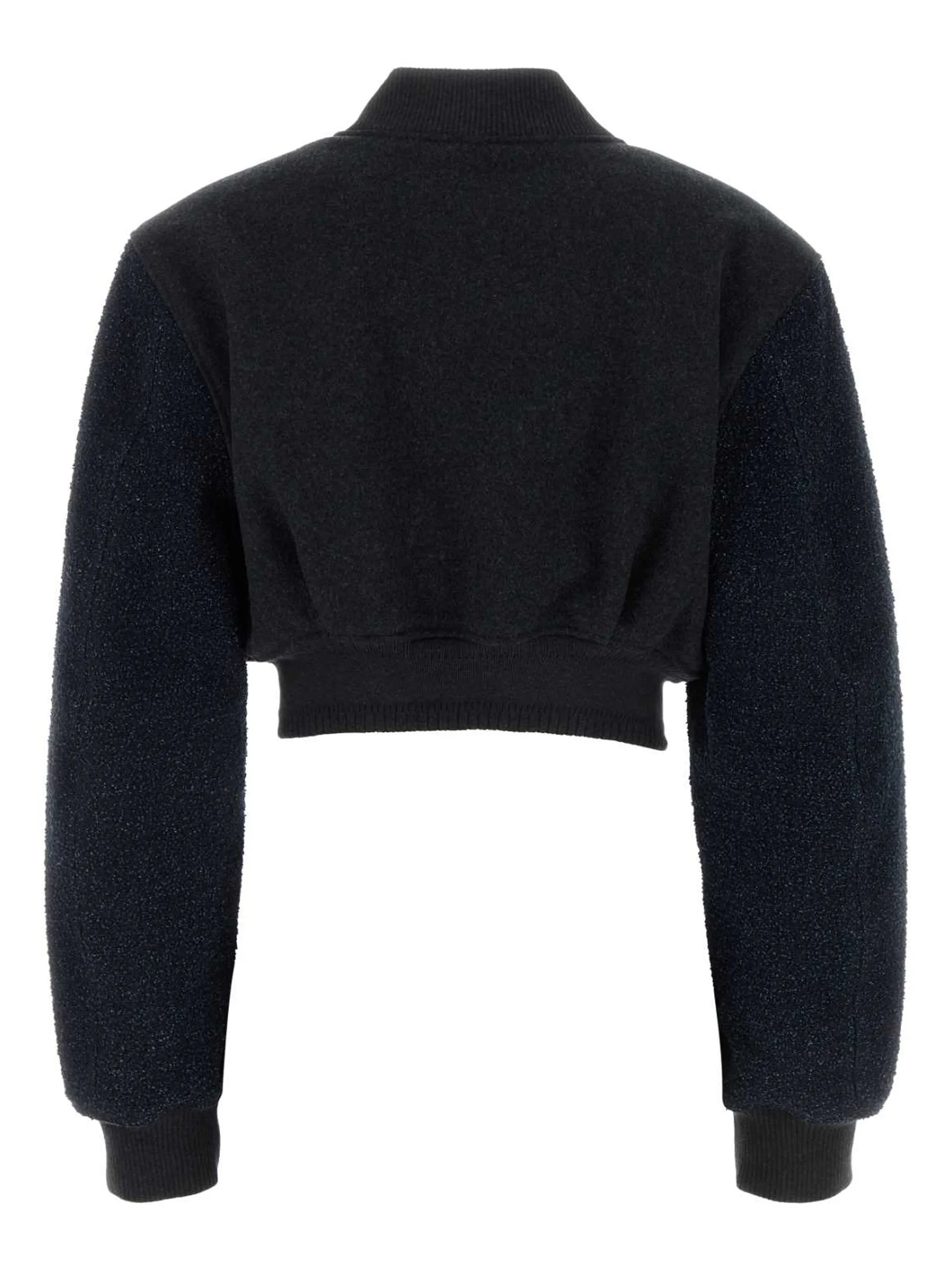 cropped bomber jacket