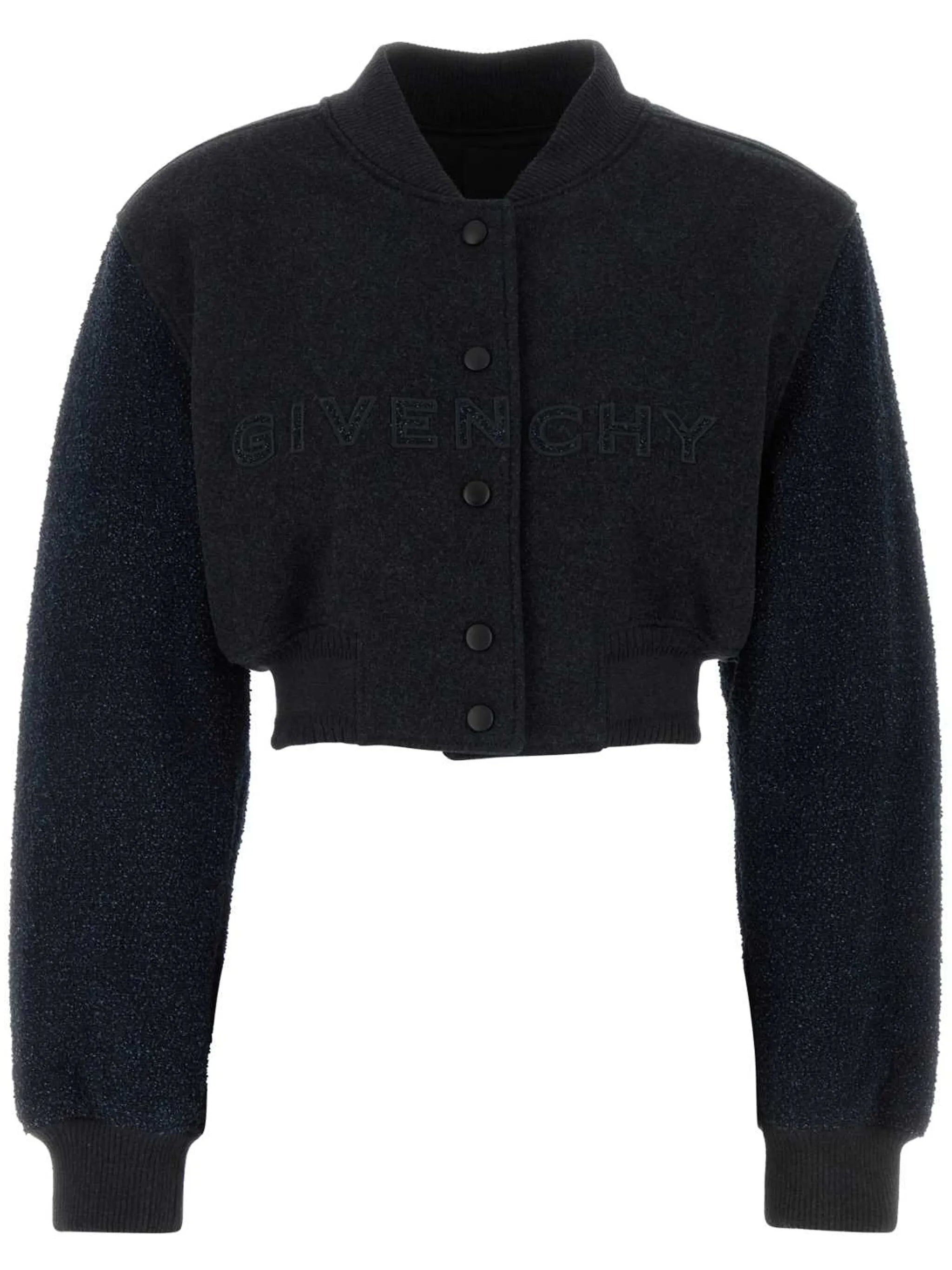 cropped bomber jacket