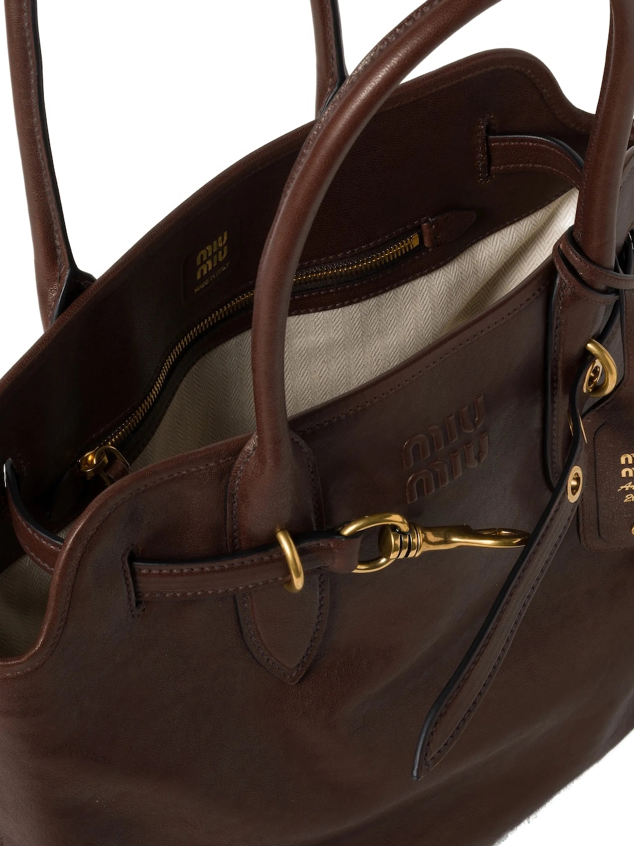 Aventure nappa leather bag