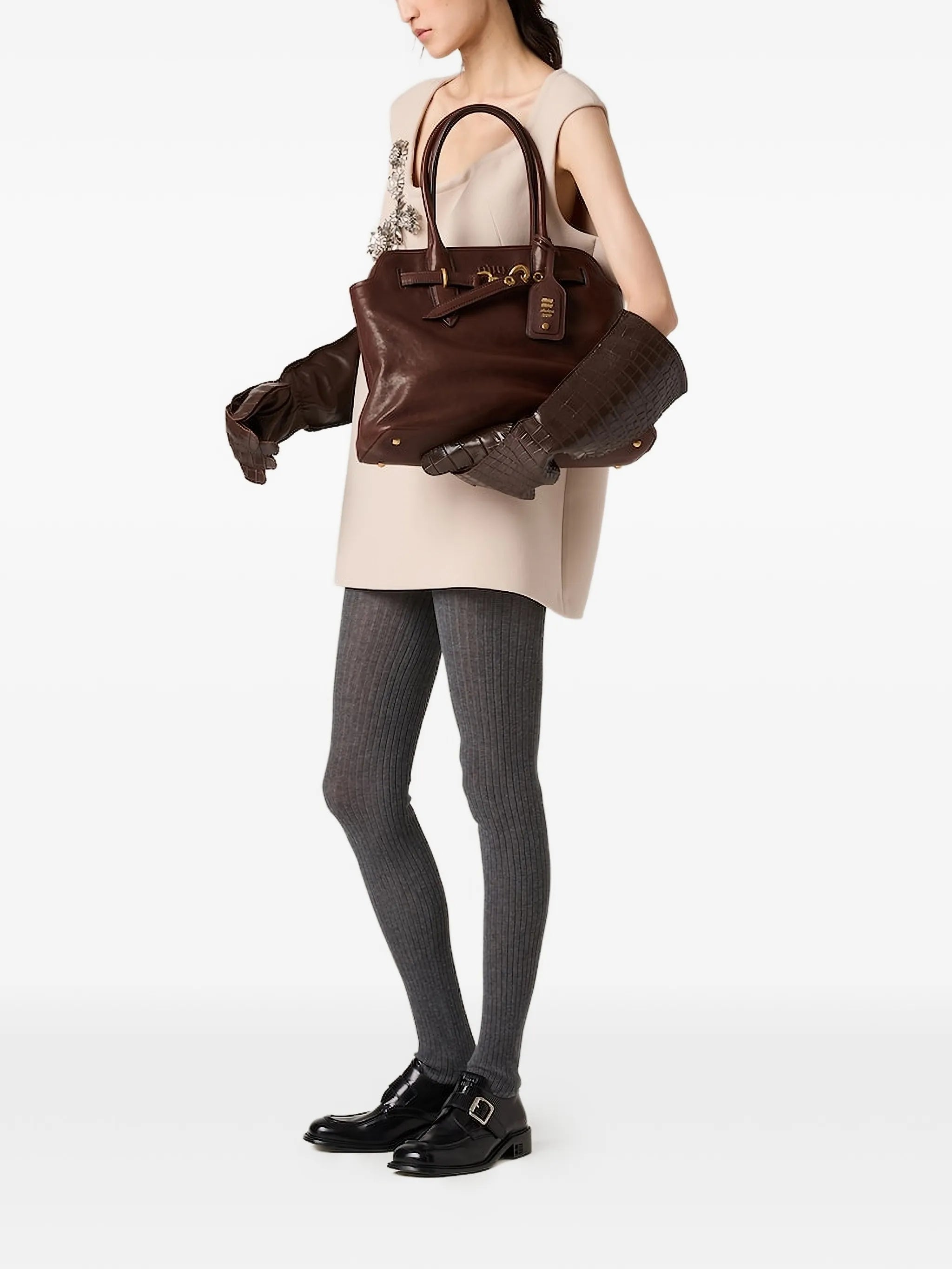 Aventure nappa leather bag