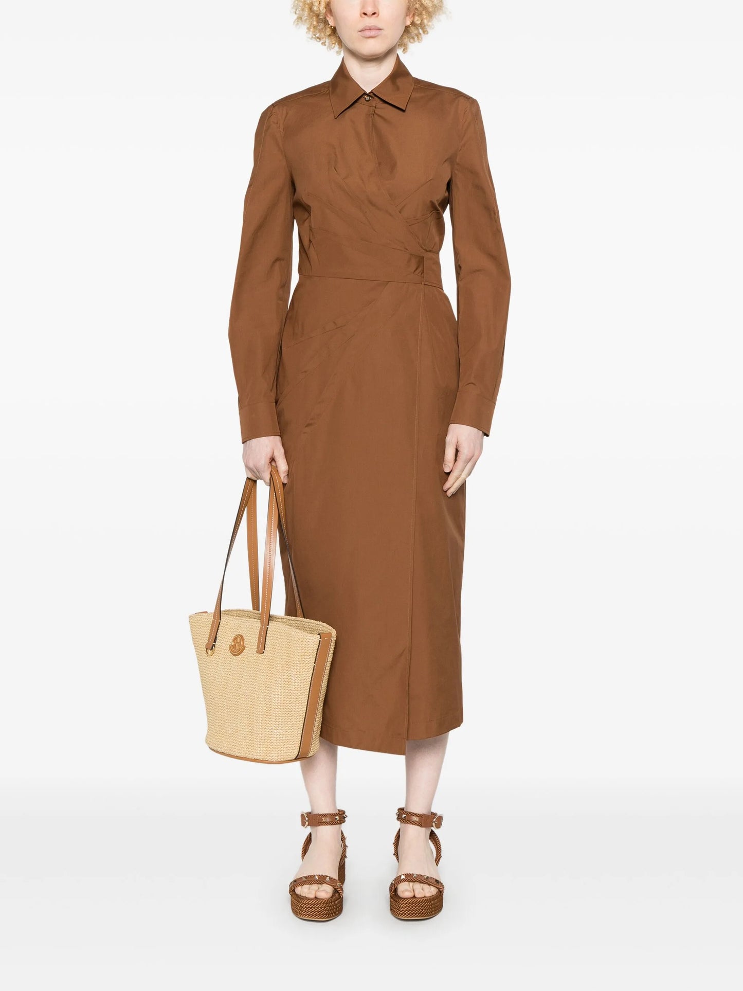 Agrume midi dress
