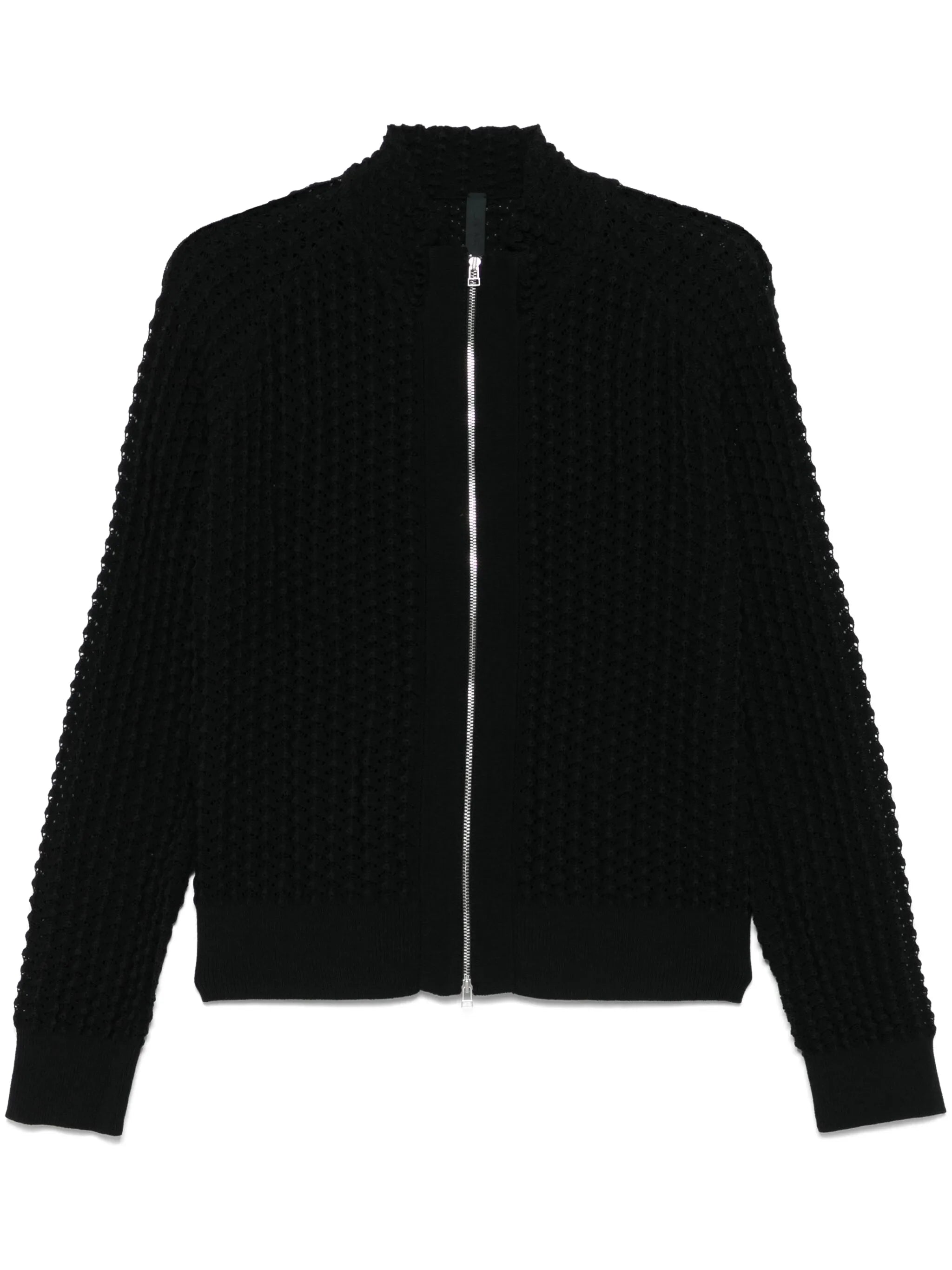Ash zip-up cardigan