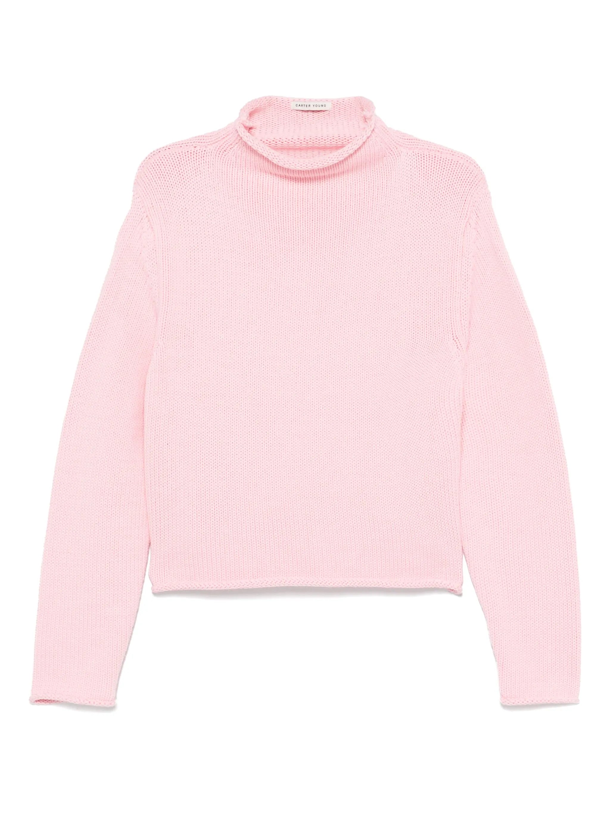 roll-neck sweater
