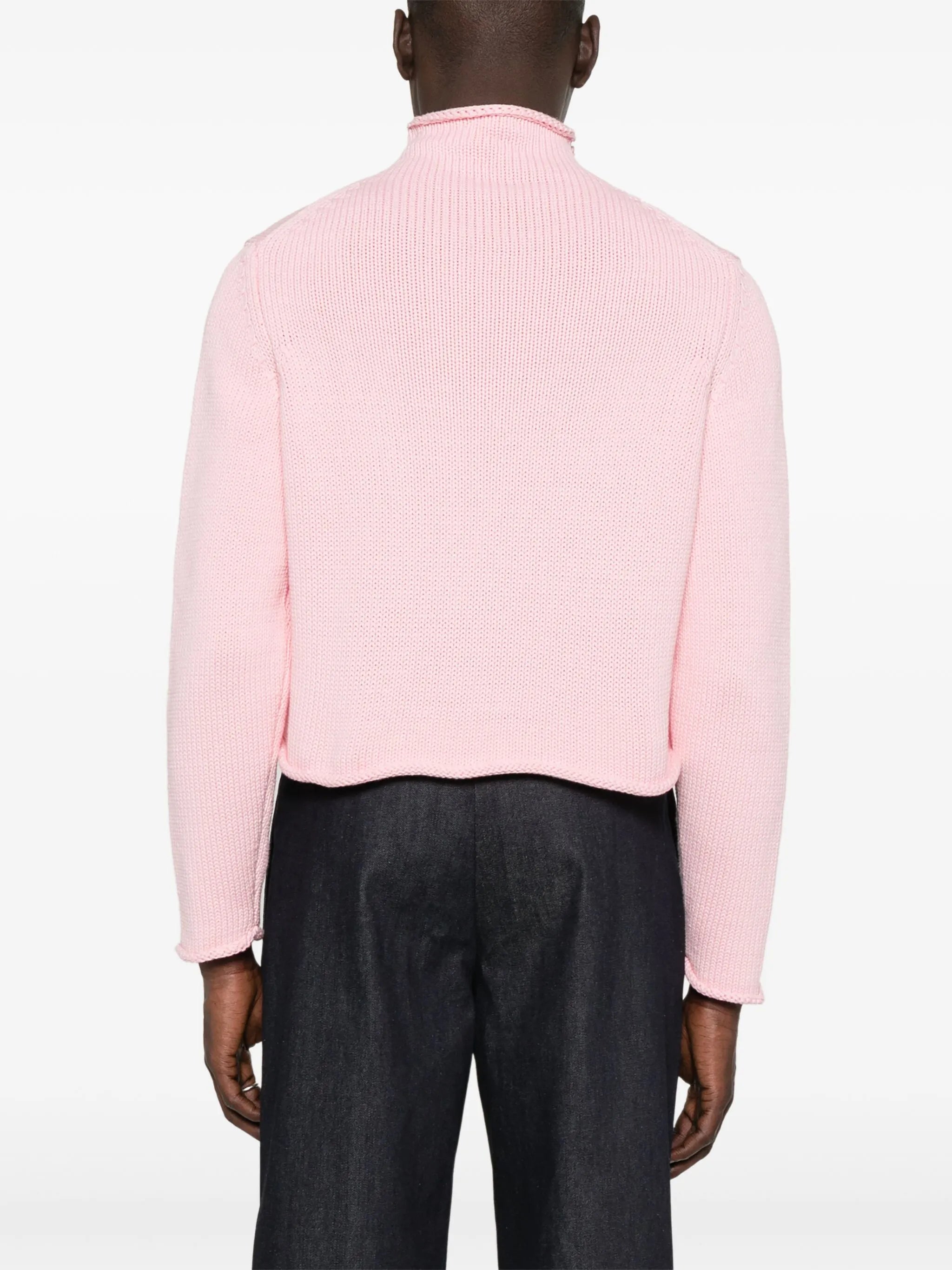 roll-neck sweater