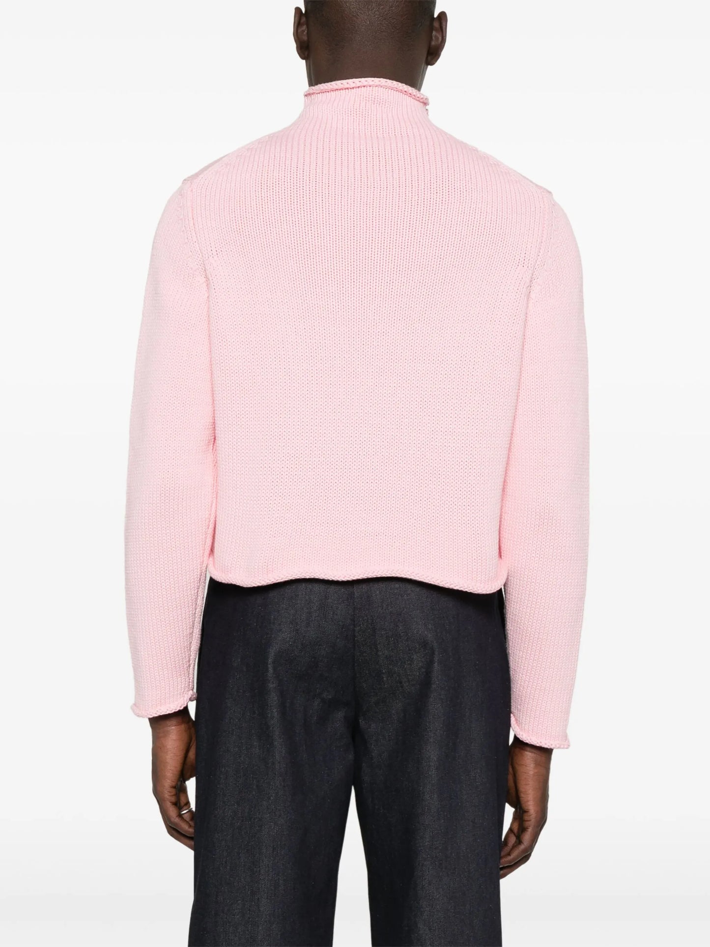 roll-neck sweater