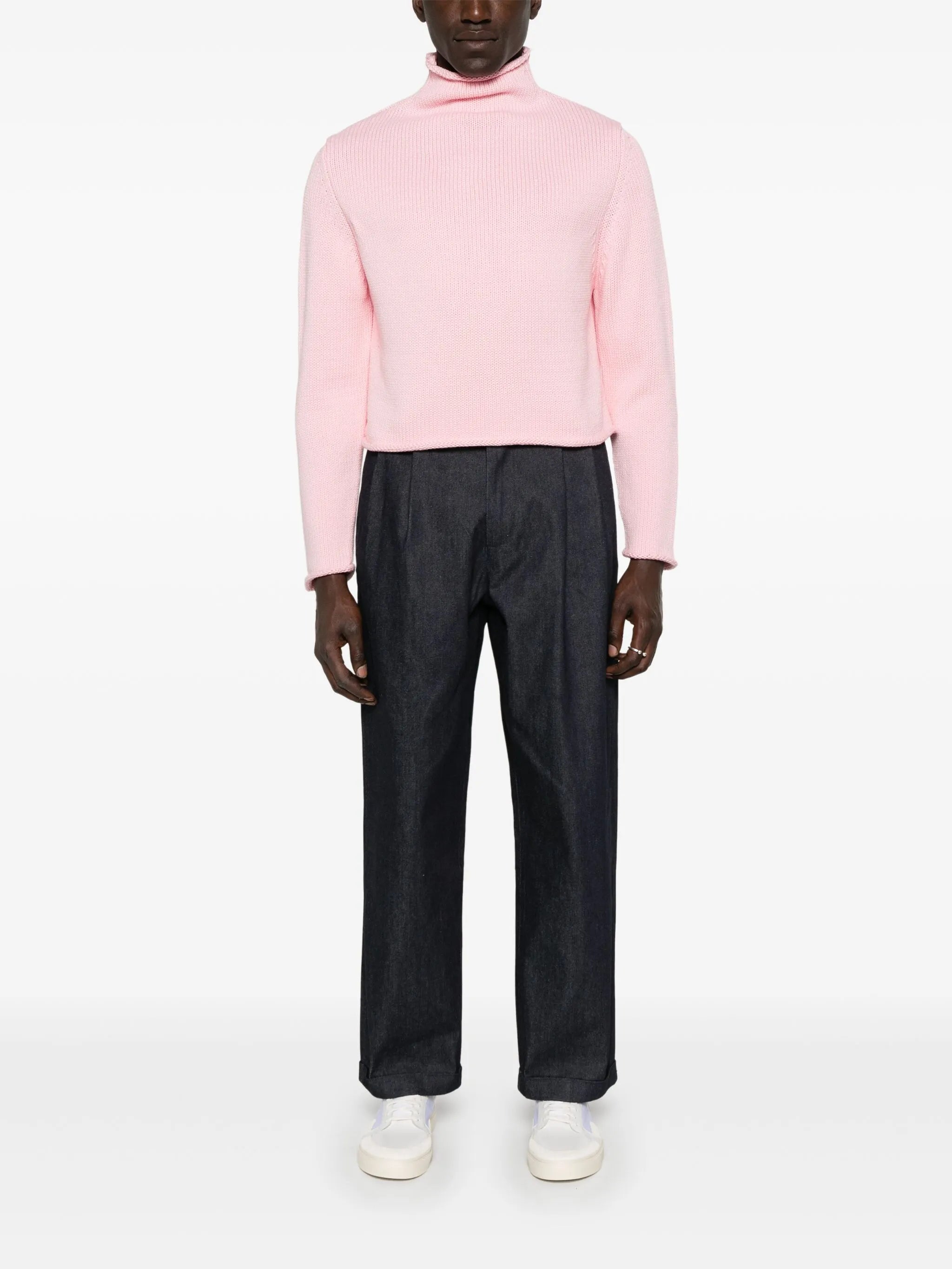 roll-neck sweater