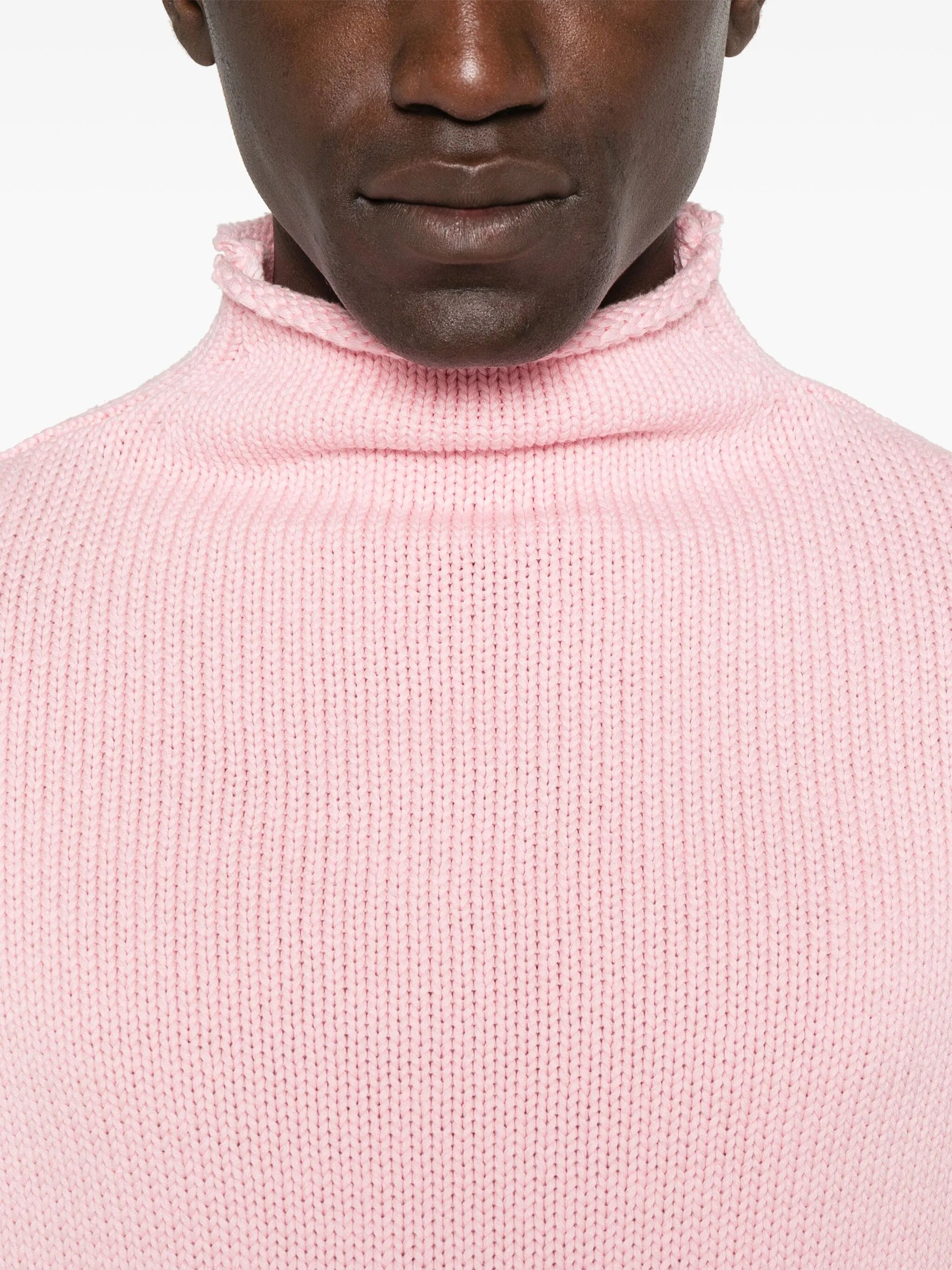roll-neck sweater