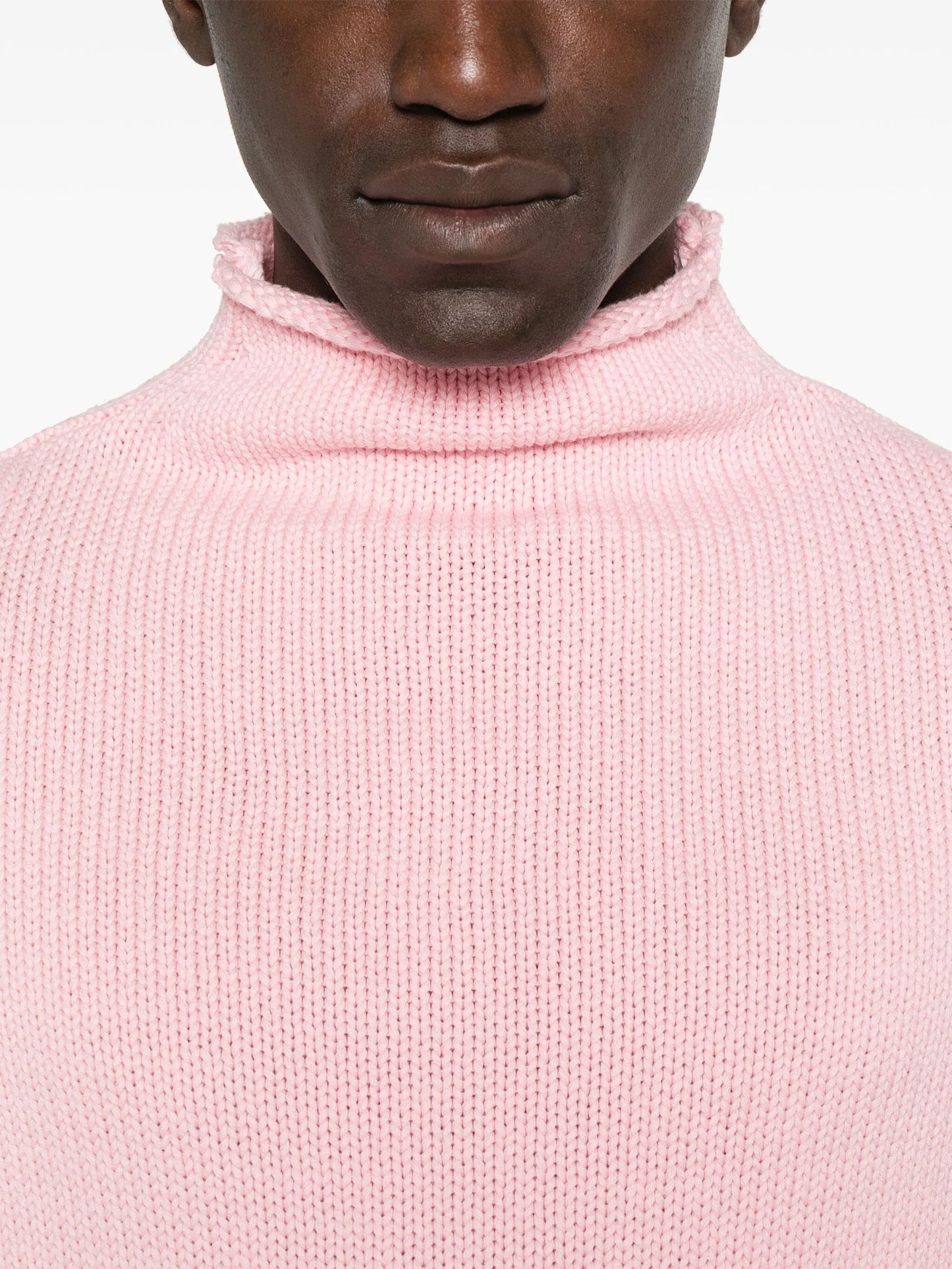 roll-neck sweater