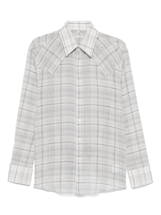 checked shirt