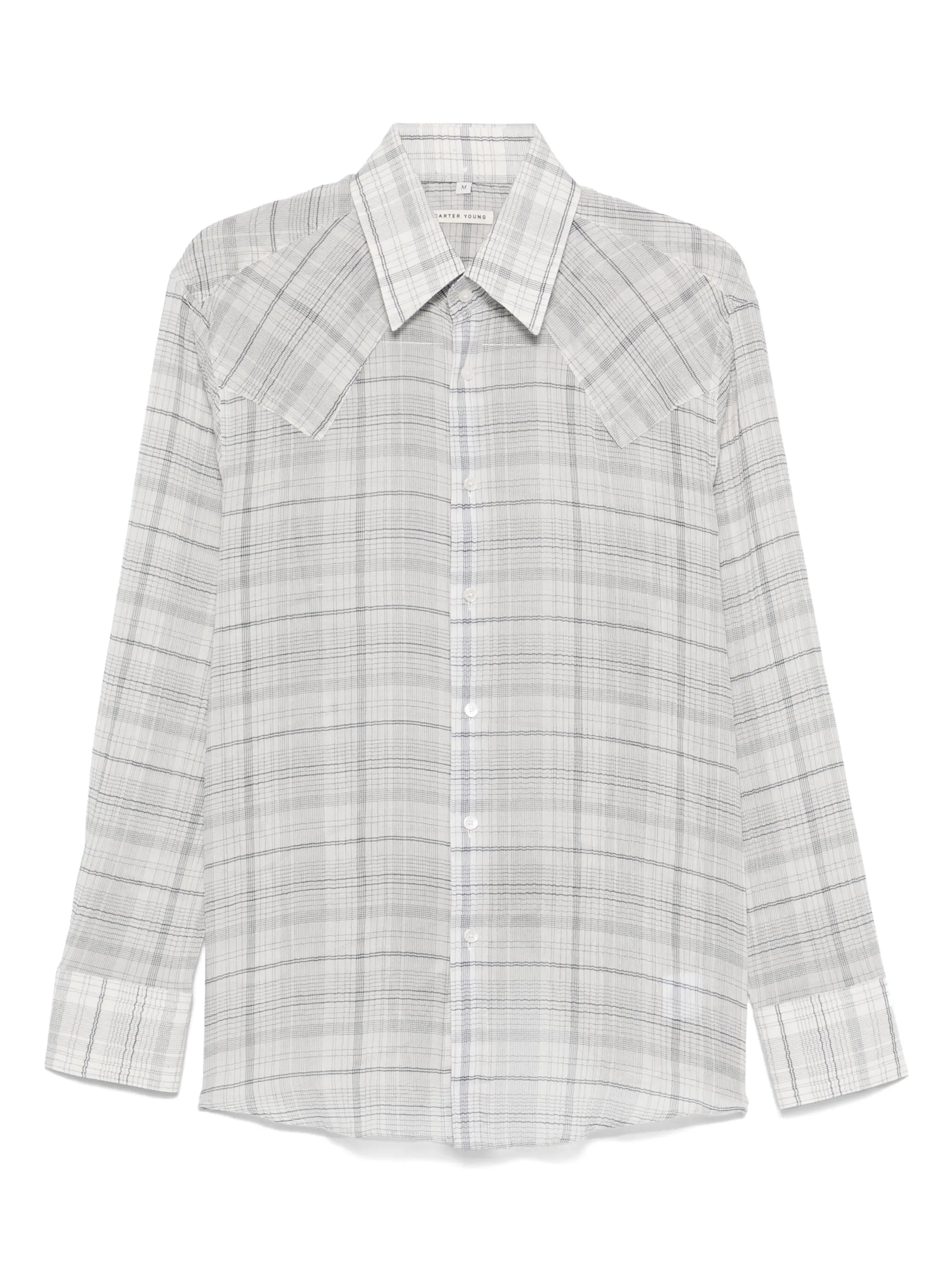 checked shirt