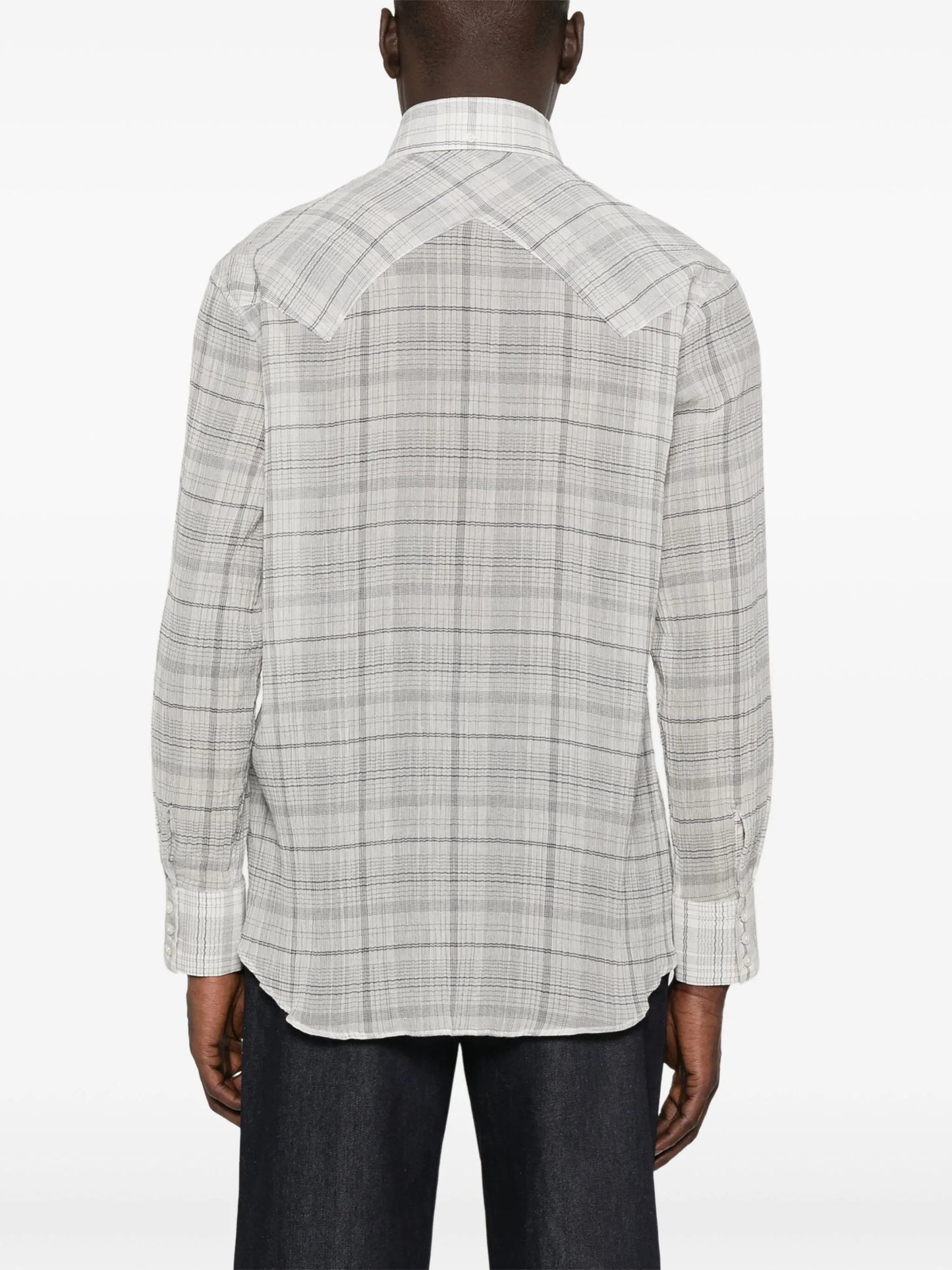 checked shirt