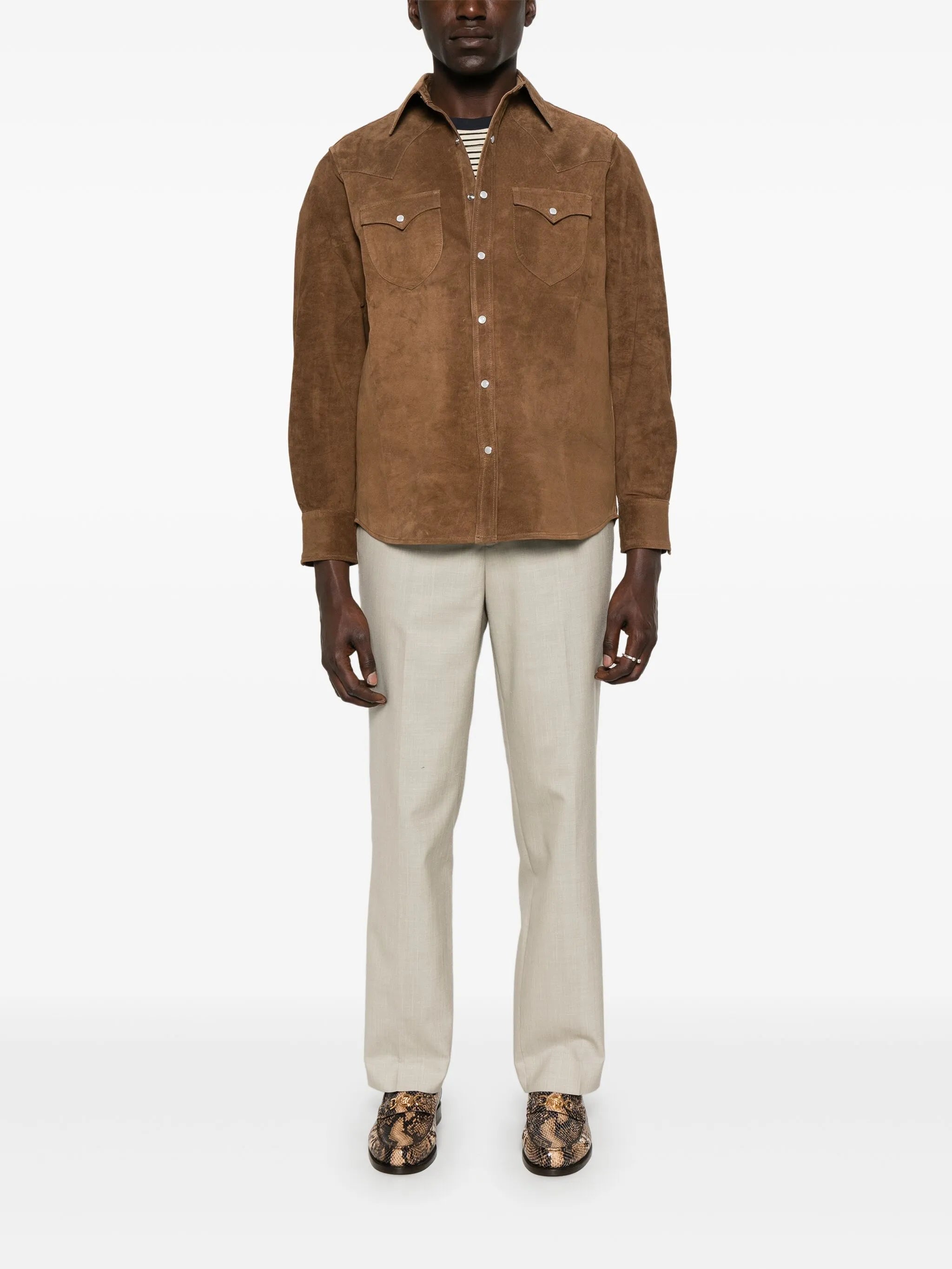suede shirt