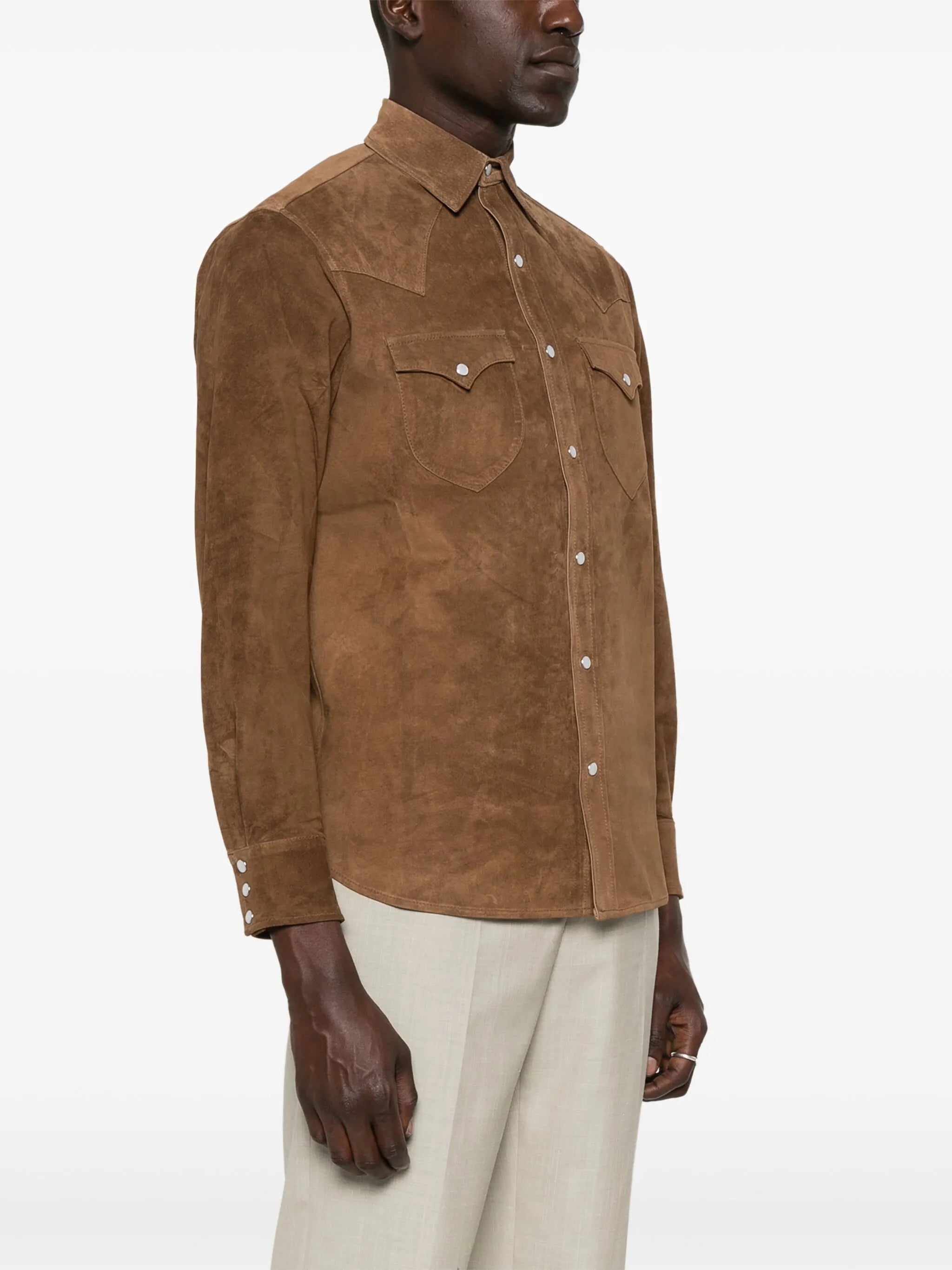 suede shirt