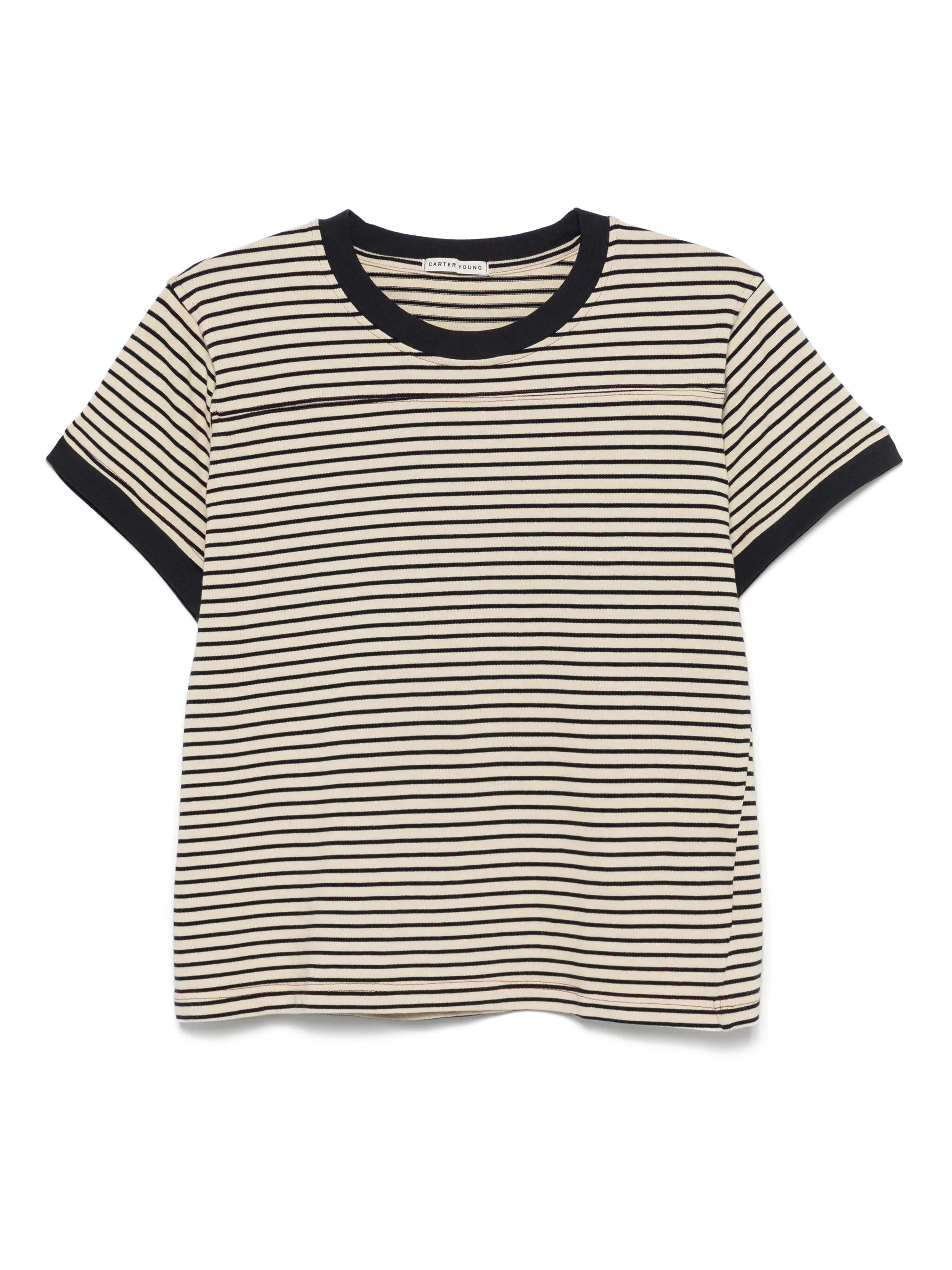 striped T-shirt