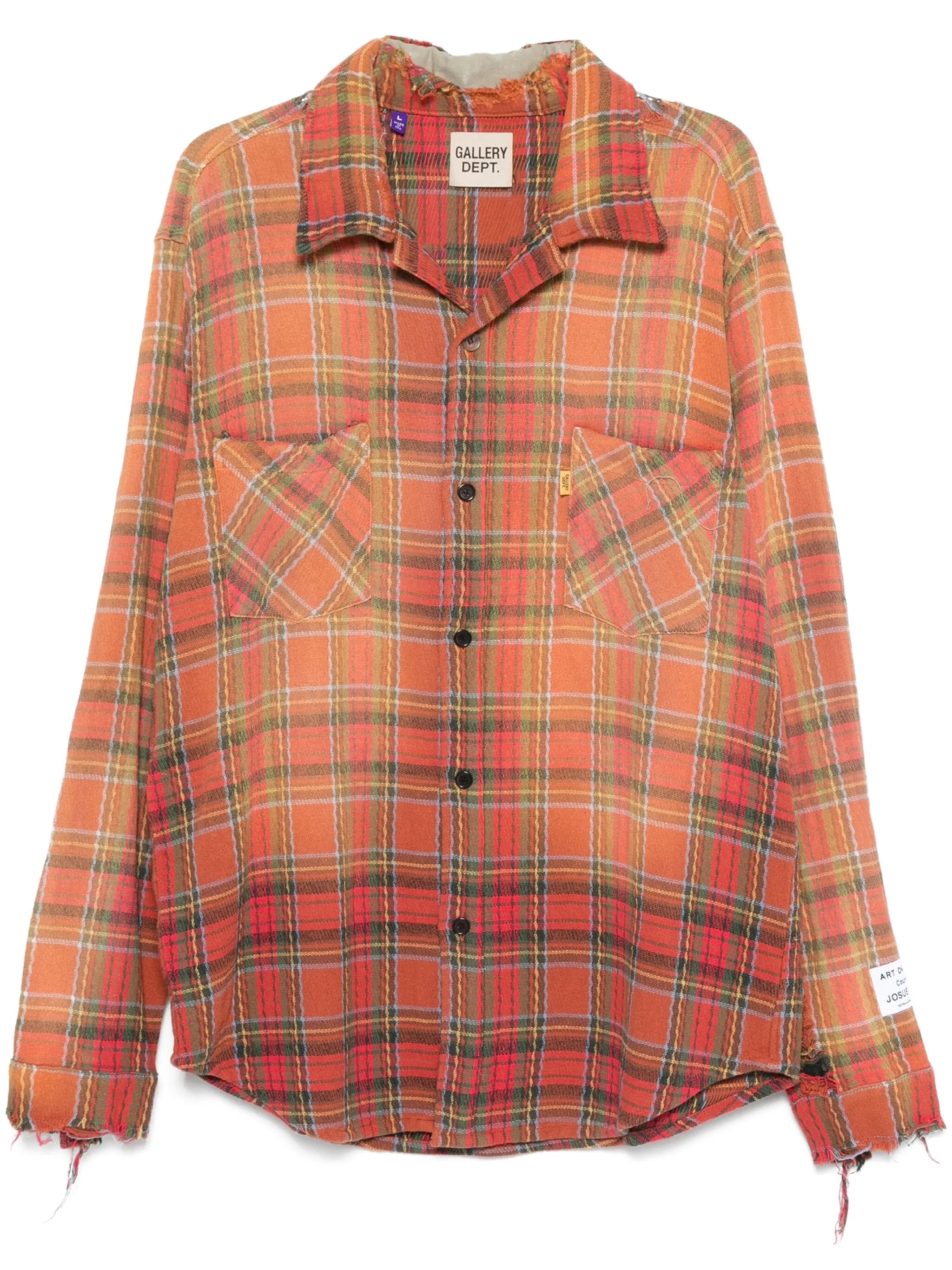 checked shirt