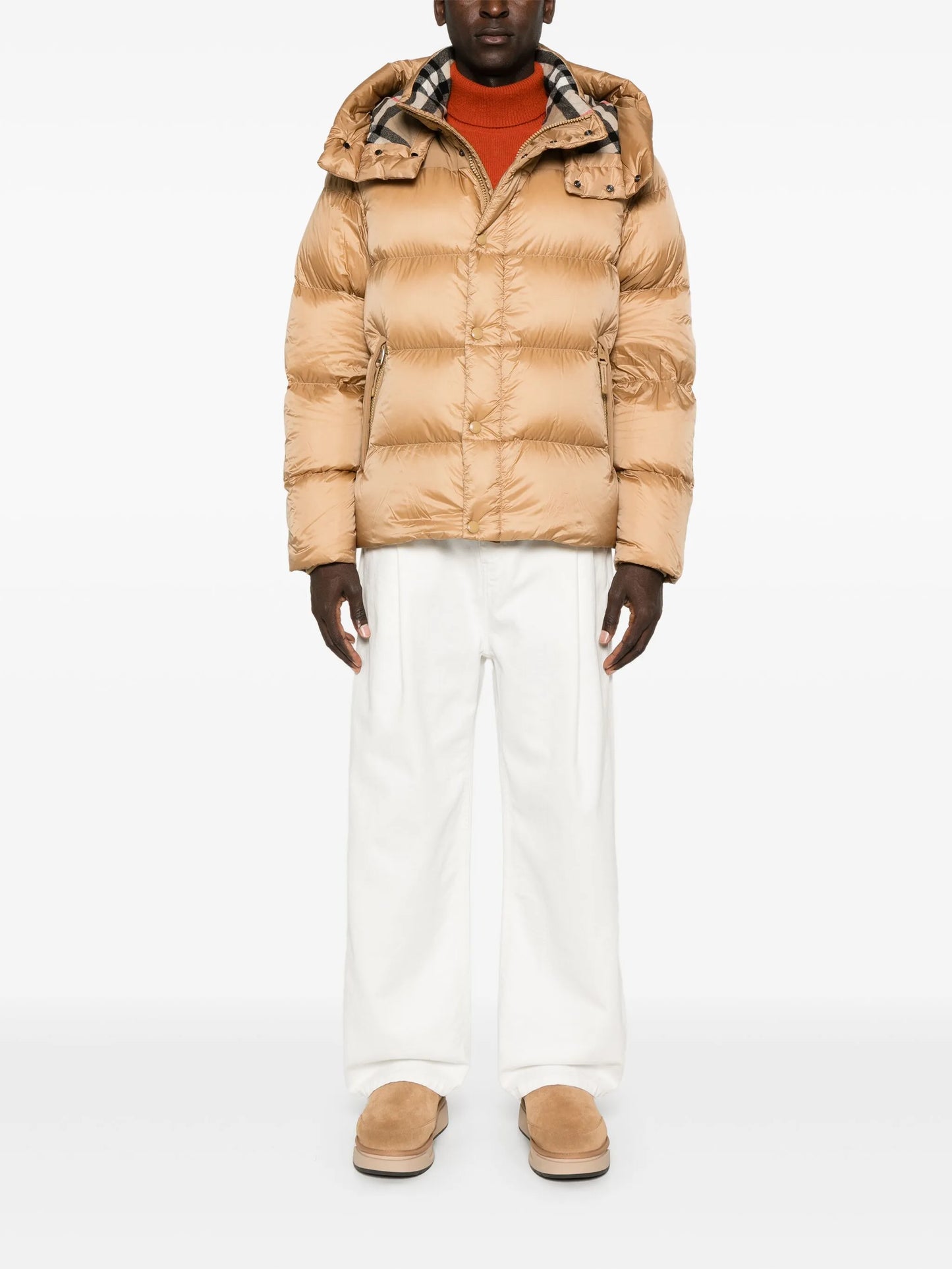 detachable-sleeves padded jacket