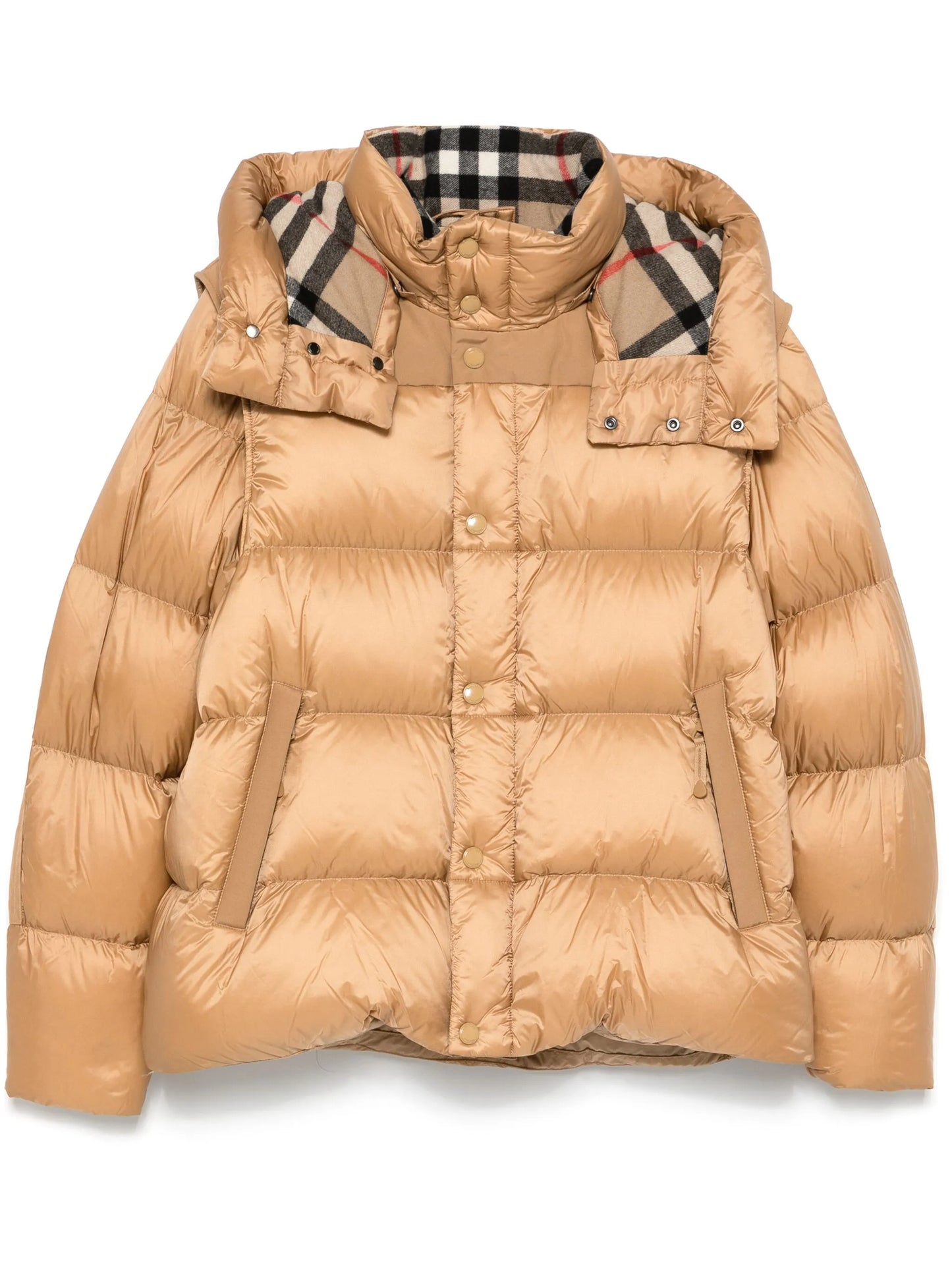 detachable-sleeves padded jacket