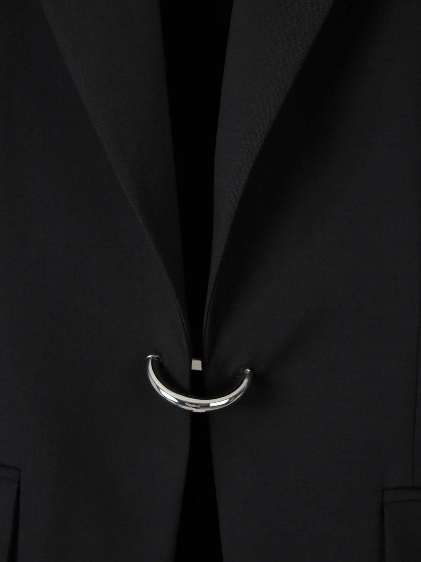 pierced tailored blazer