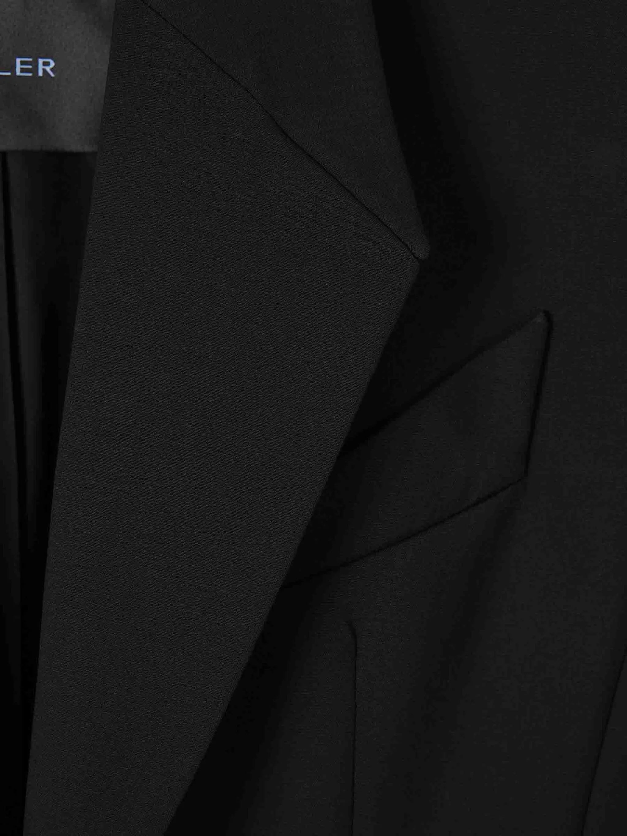 pierced tailored blazer