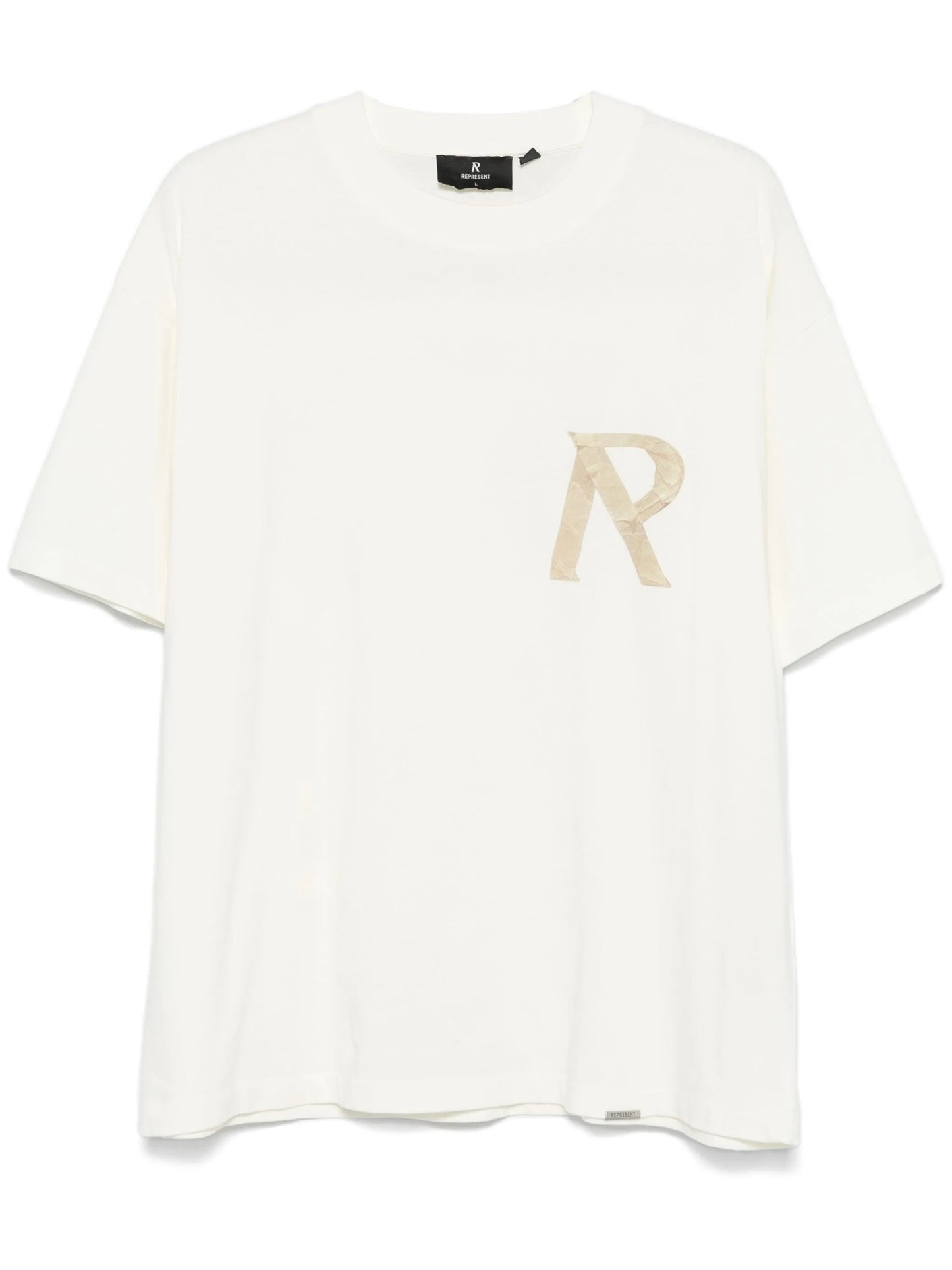 tape-detail T-shirt