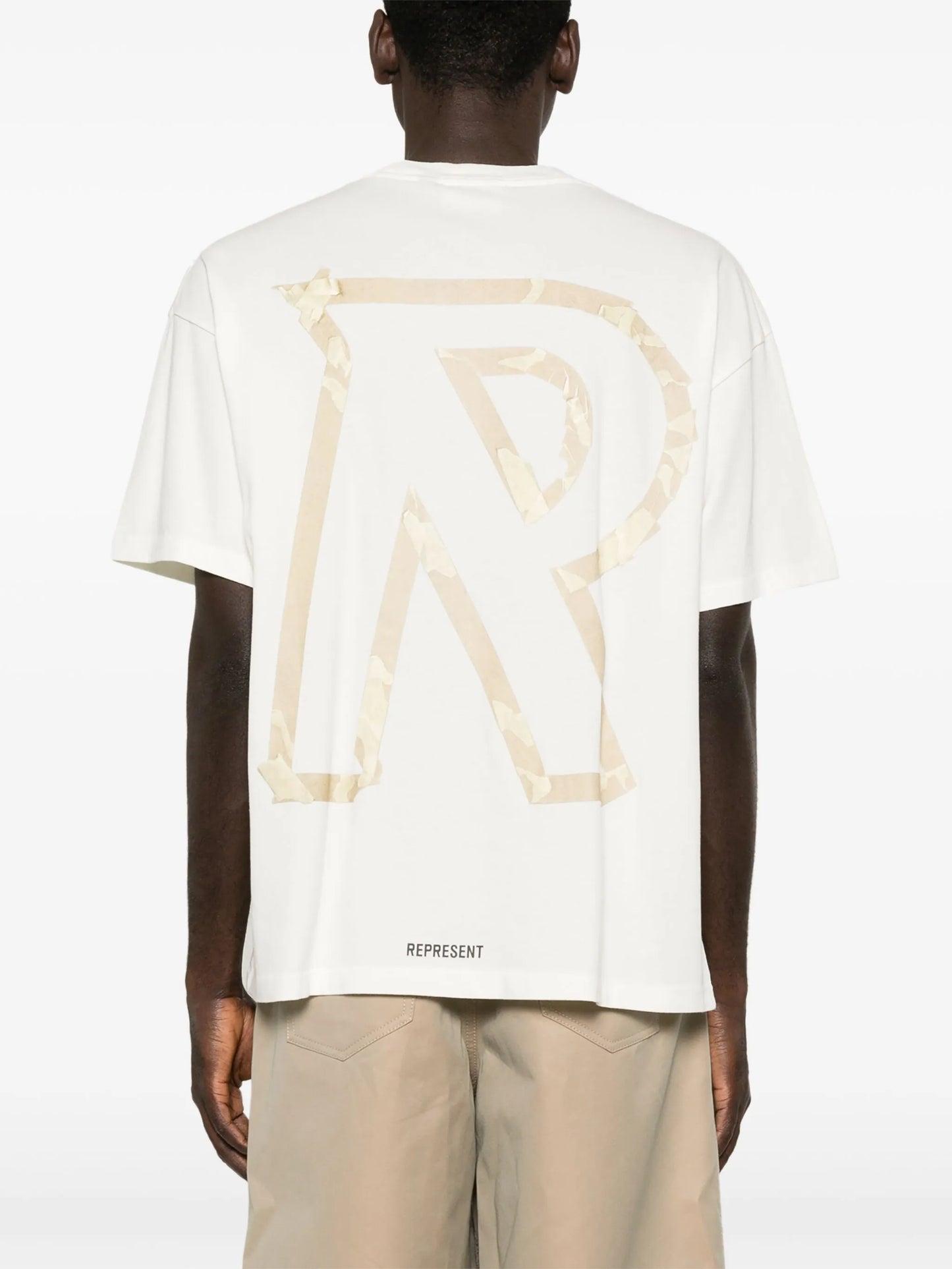 tape-detail T-shirt