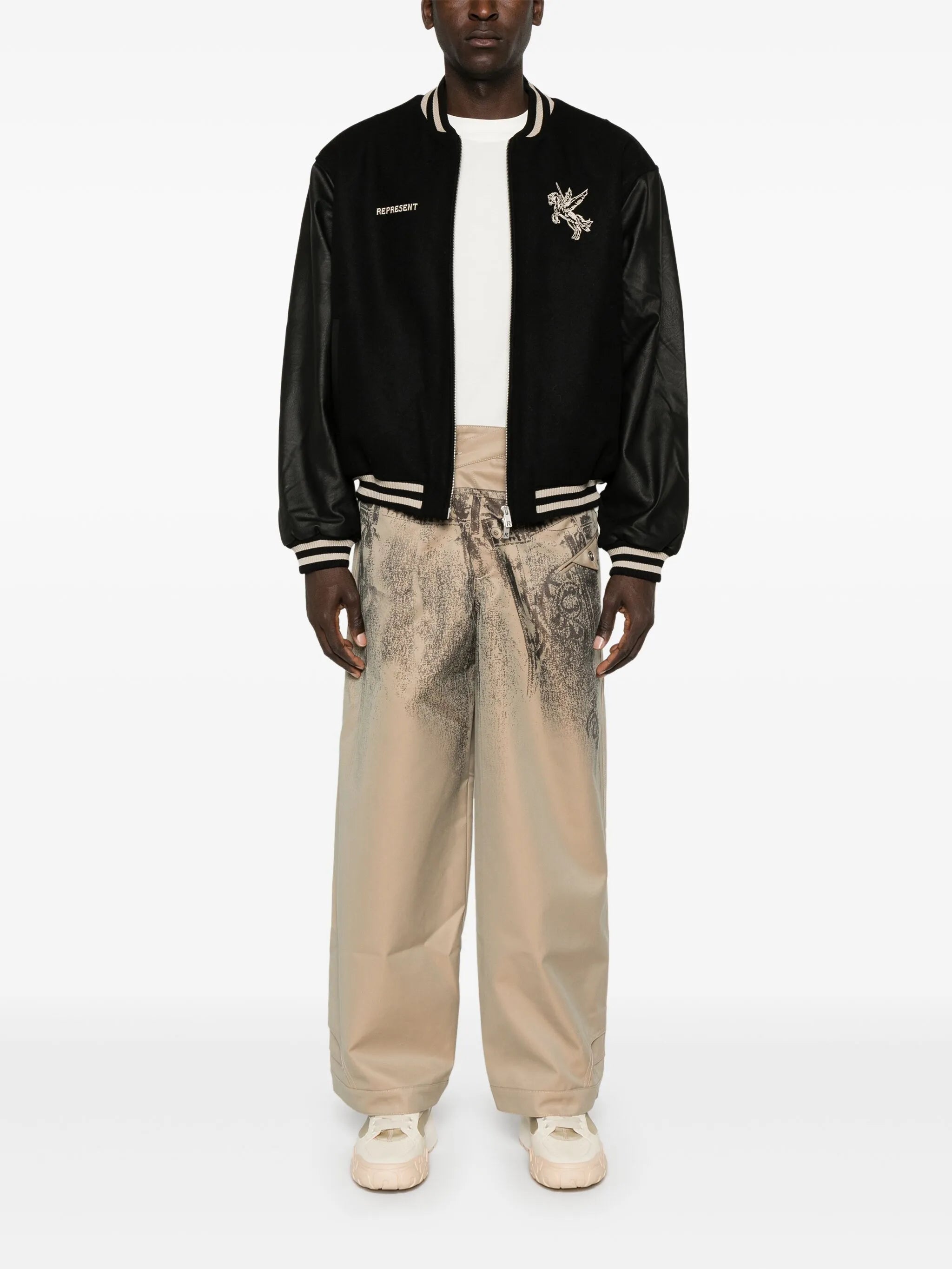 Mascot varsity jacket