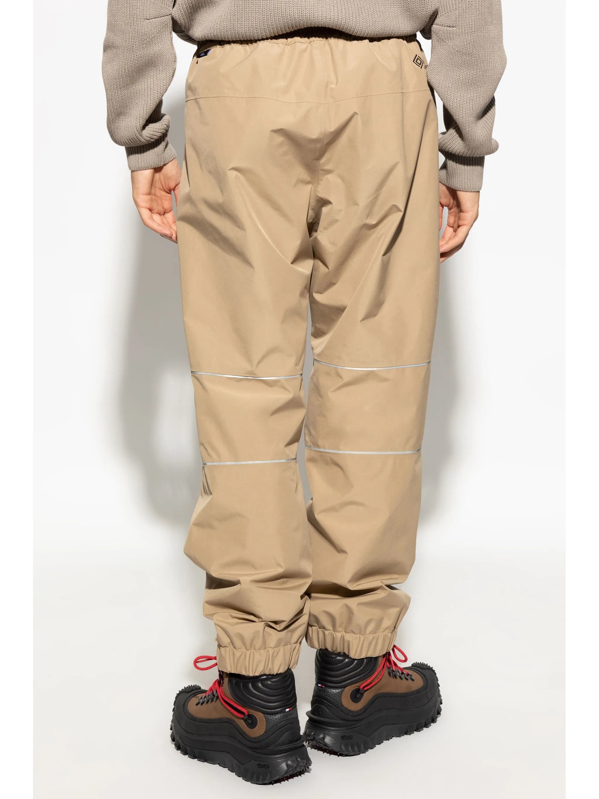 logo-embossed track pants