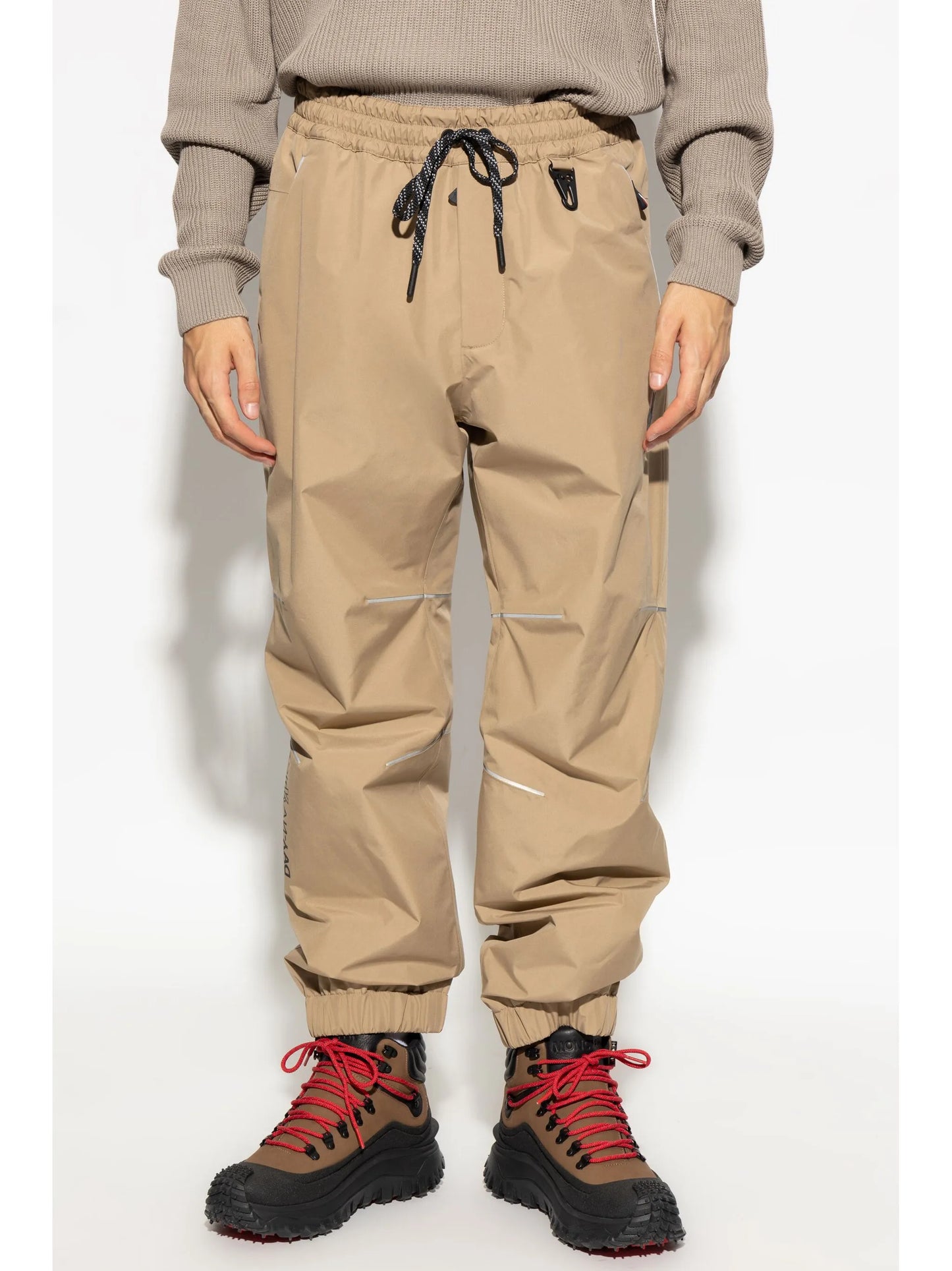 logo-embossed track pants