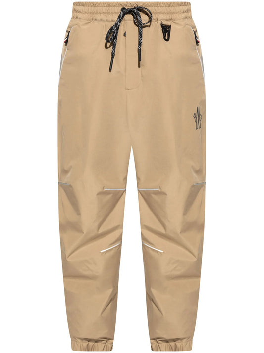 logo-embossed track pants