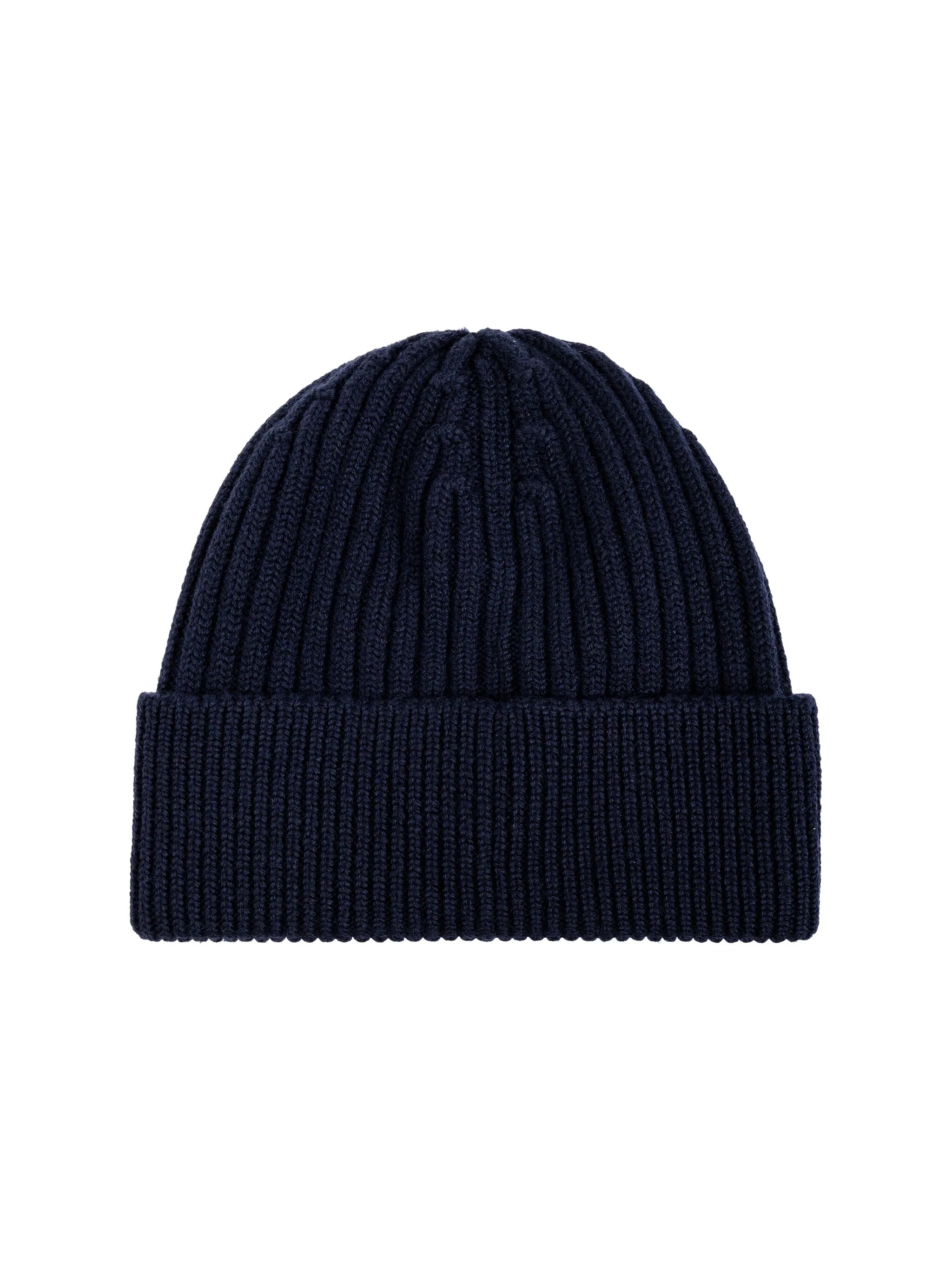 logo embroidered beanie
